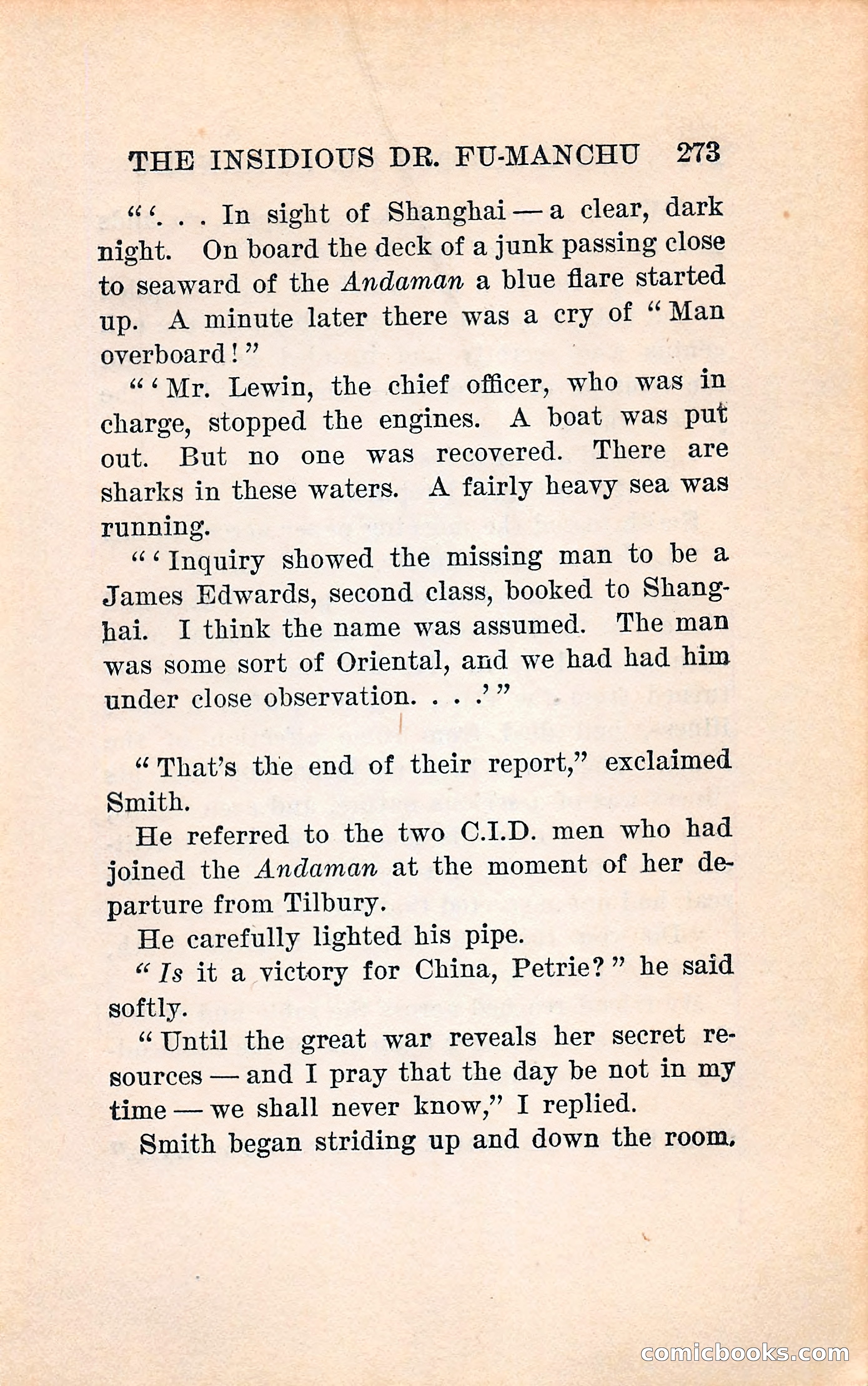 The Insidious Dr. Fu-Manchu — page 281 of 396