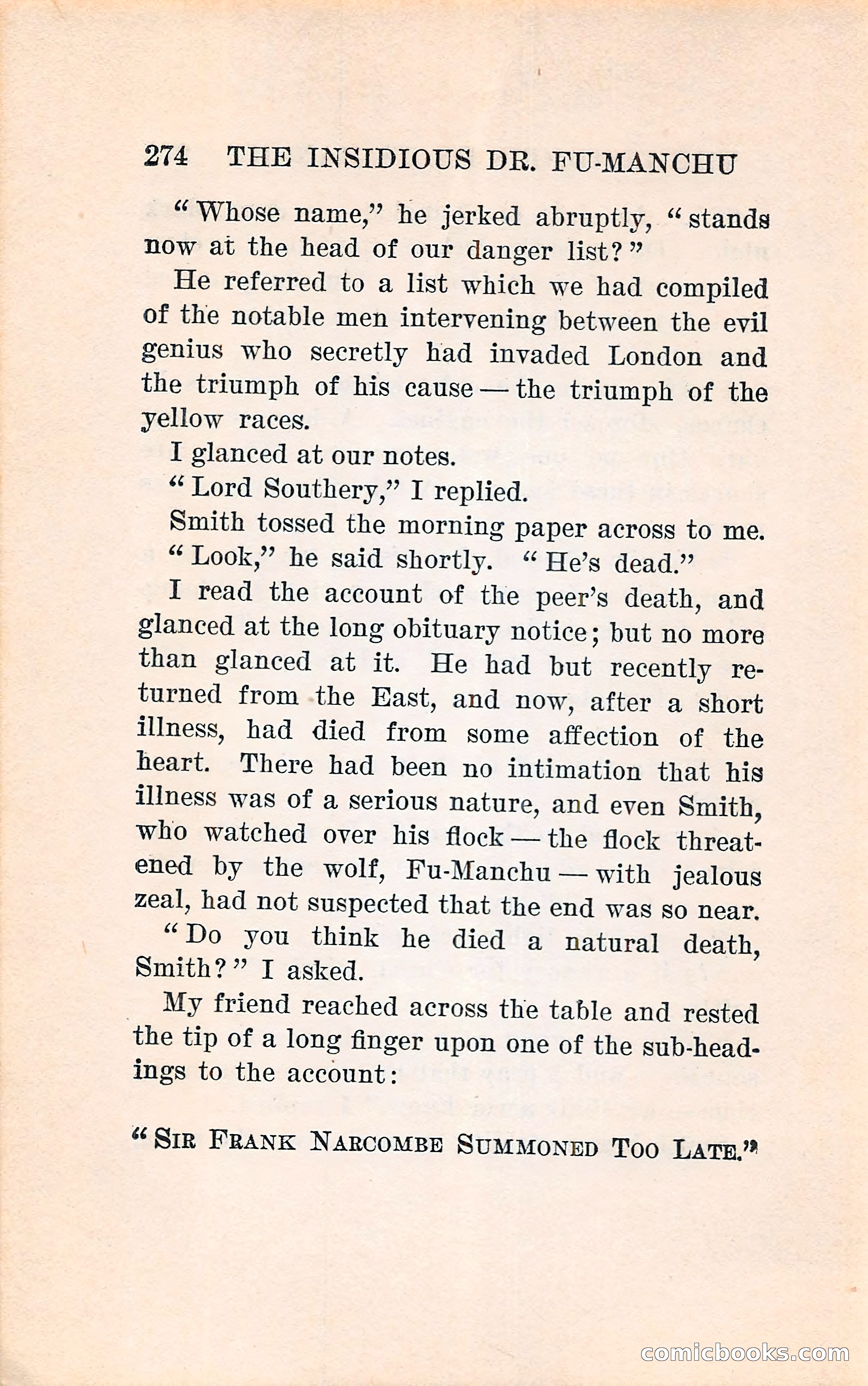 The Insidious Dr. Fu-Manchu — page 282 of 396