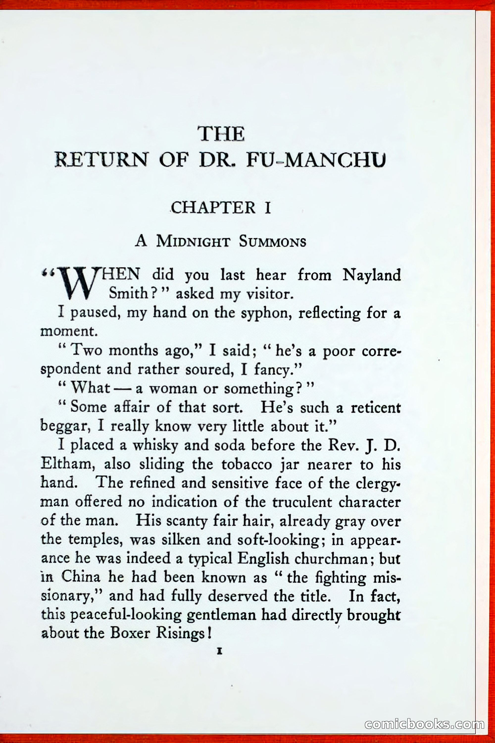 The Return of Dr. Fu-Manchu — page 25 of 375