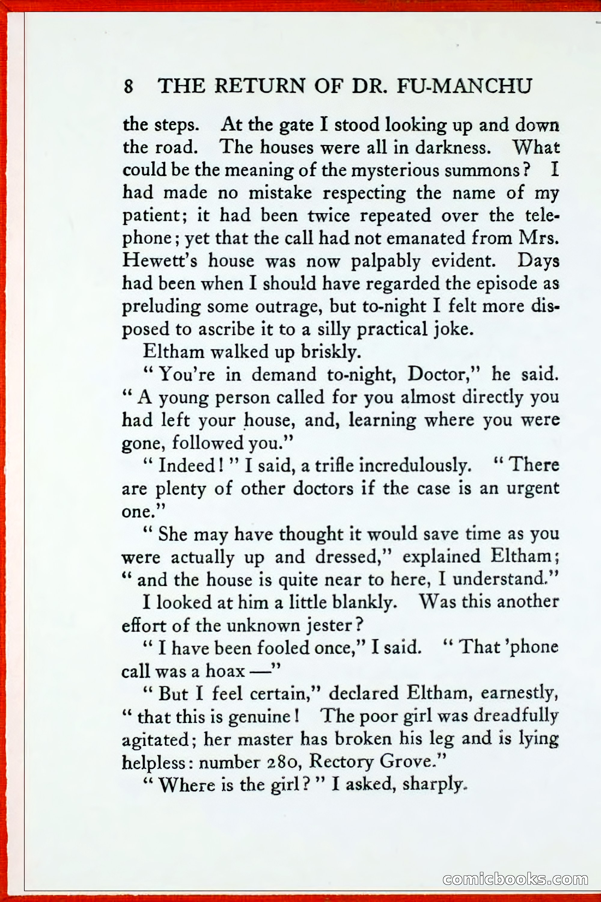 The Return of Dr. Fu-Manchu — page 32 of 375