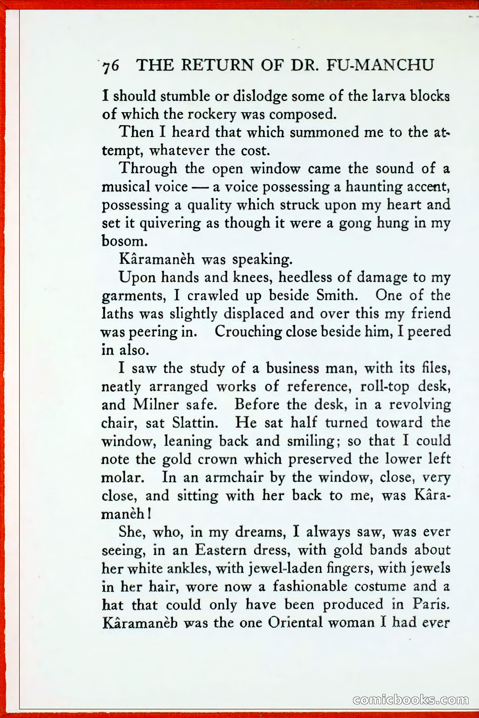 The Return of Dr. Fu-Manchu — page 100 of 375