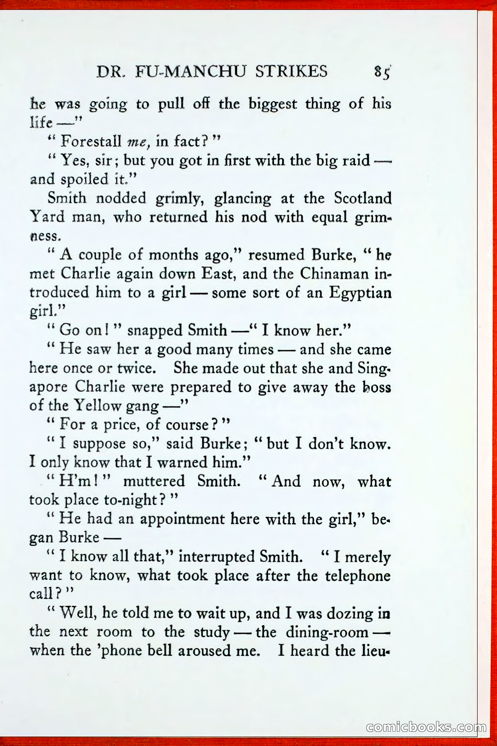 The Return of Dr. Fu-Manchu — page 109 of 375