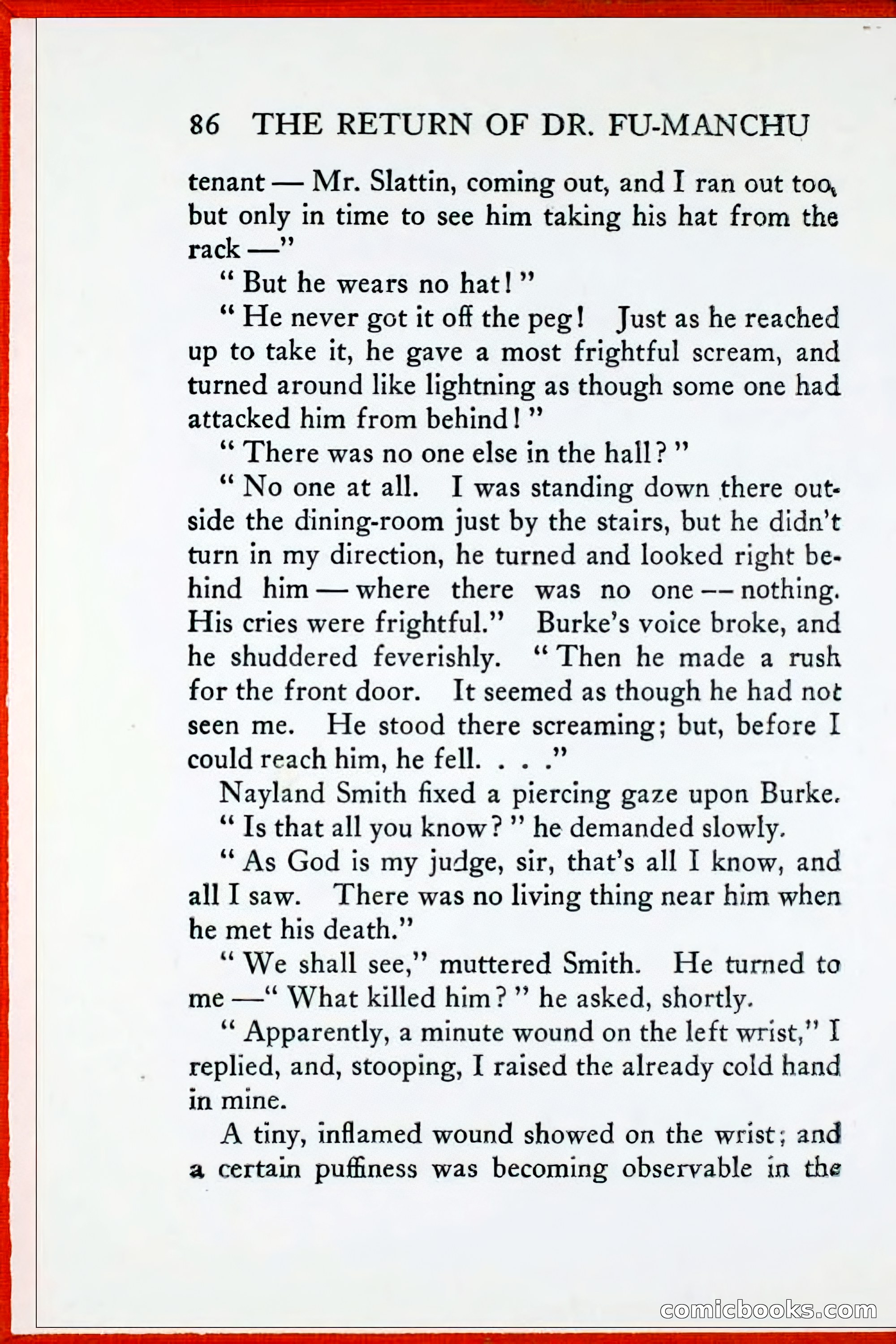 The Return of Dr. Fu-Manchu — page 110 of 375