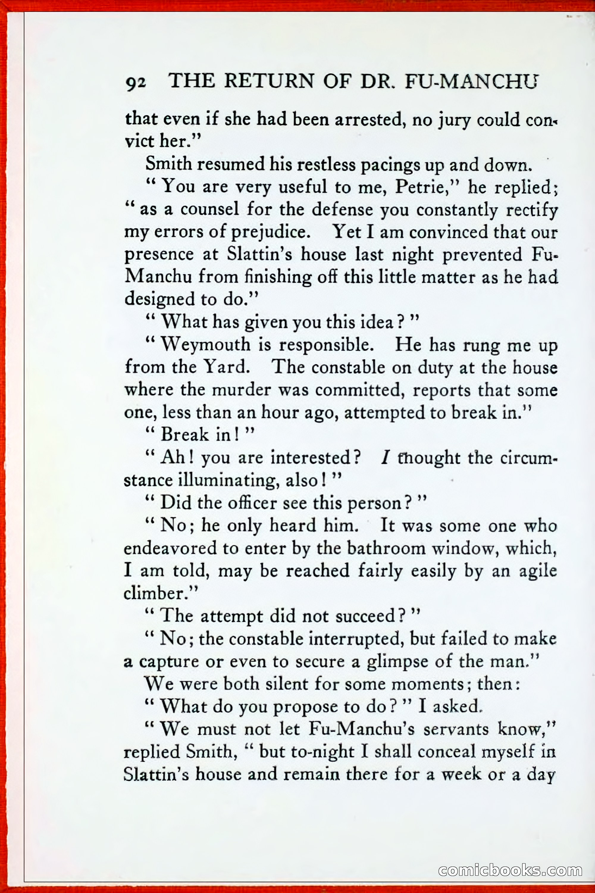 The Return of Dr. Fu-Manchu — page 116 of 375