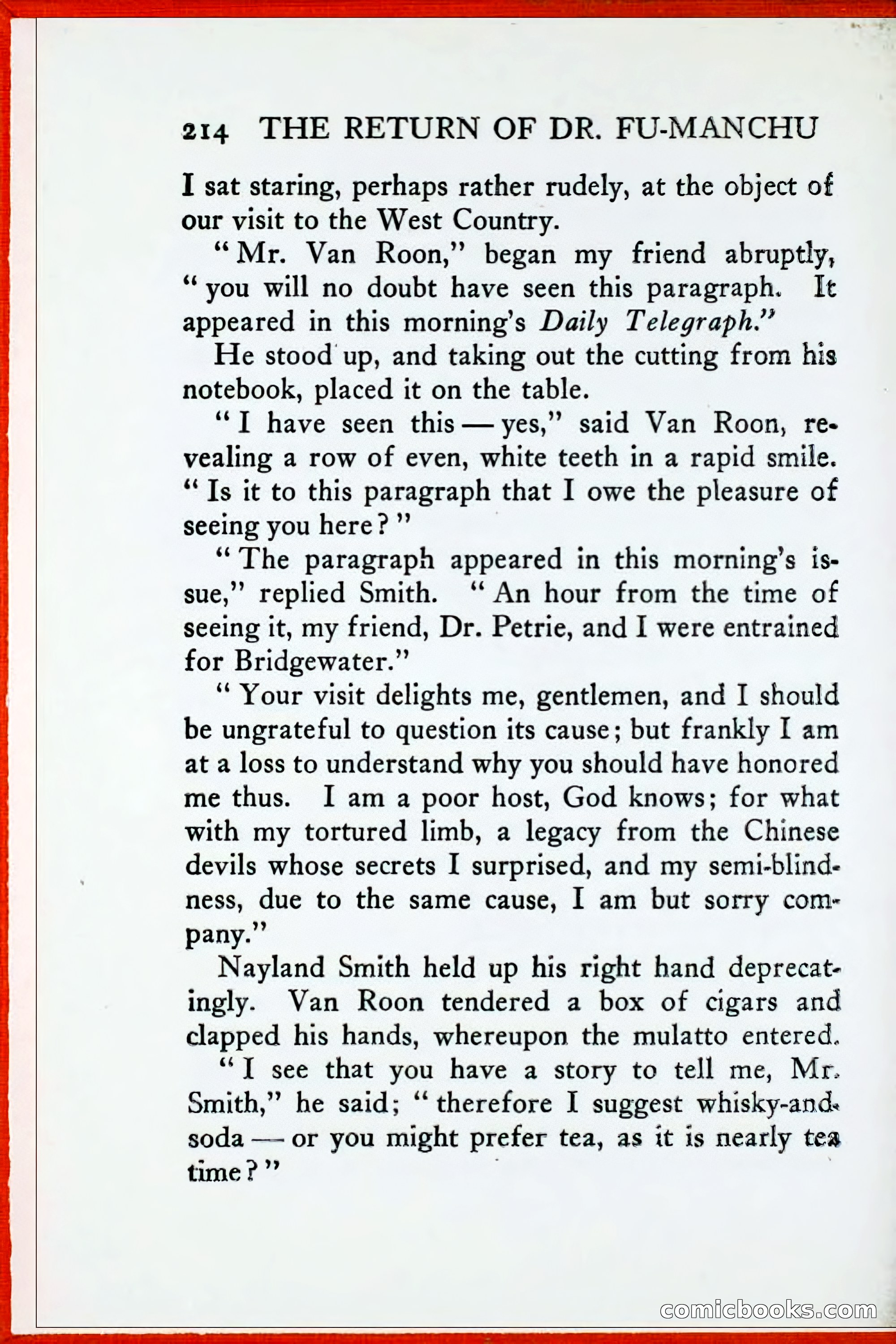 The Return of Dr. Fu-Manchu — page 238 of 375