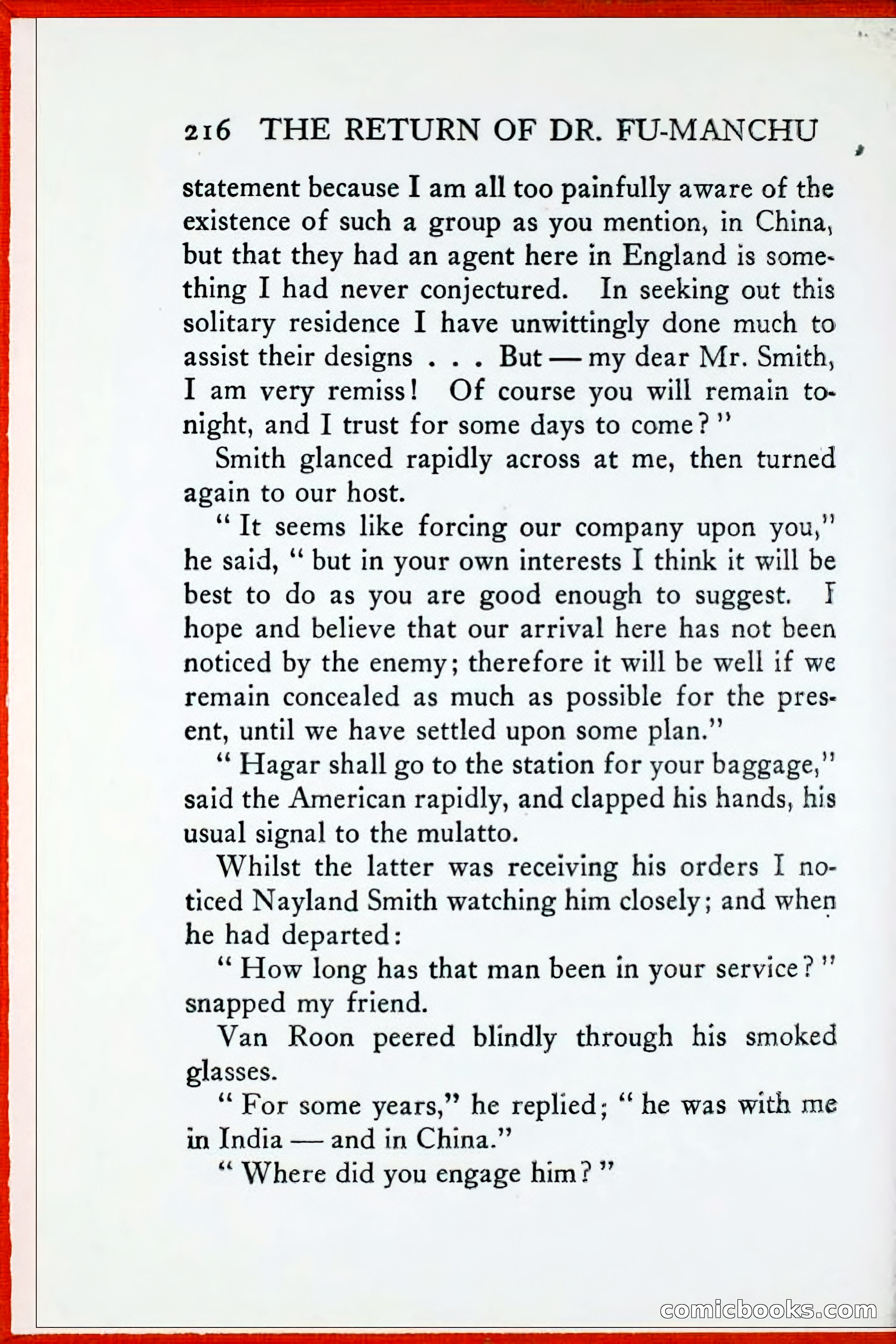 The Return of Dr. Fu-Manchu — page 240 of 375