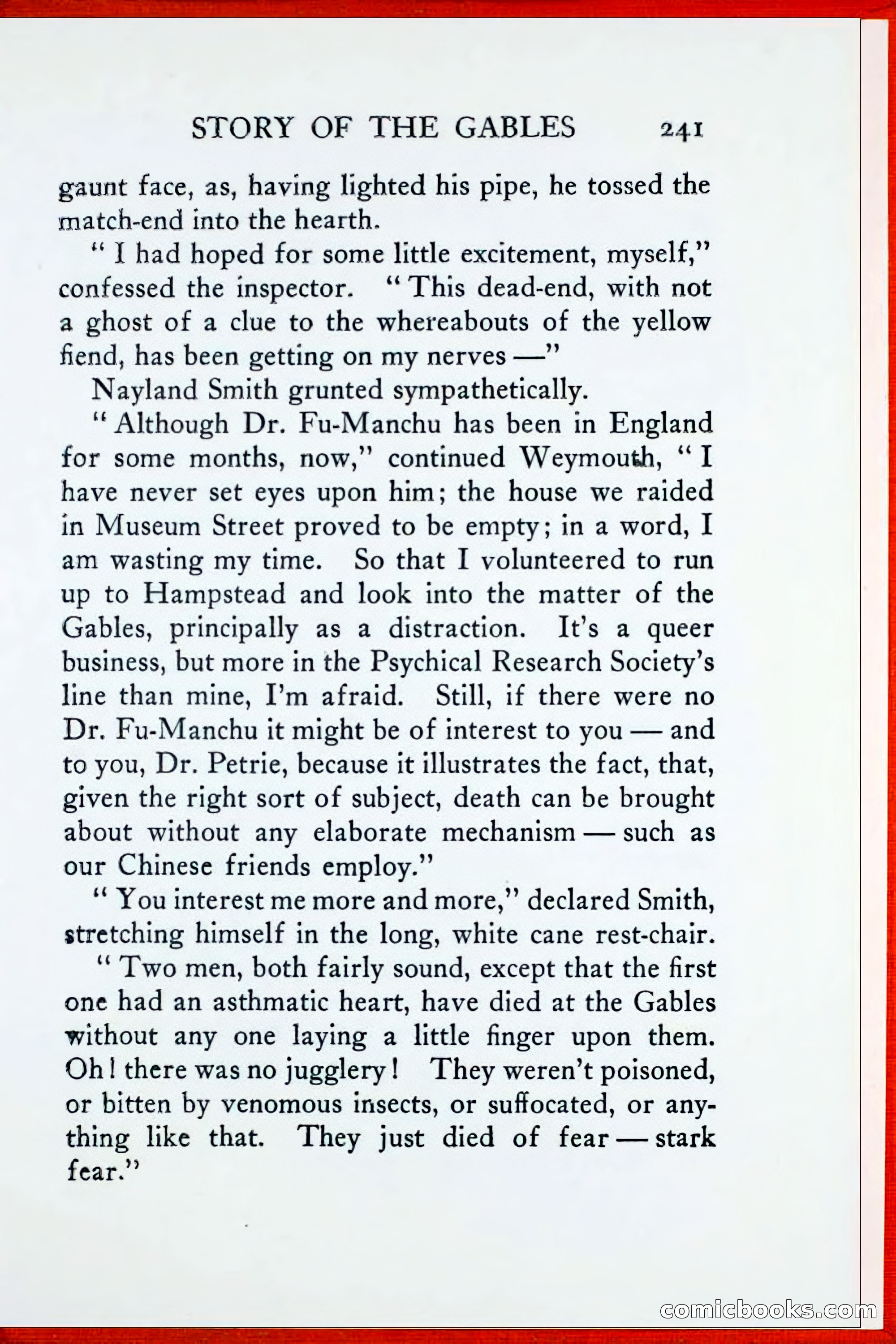 The Return of Dr. Fu-Manchu — page 265 of 375