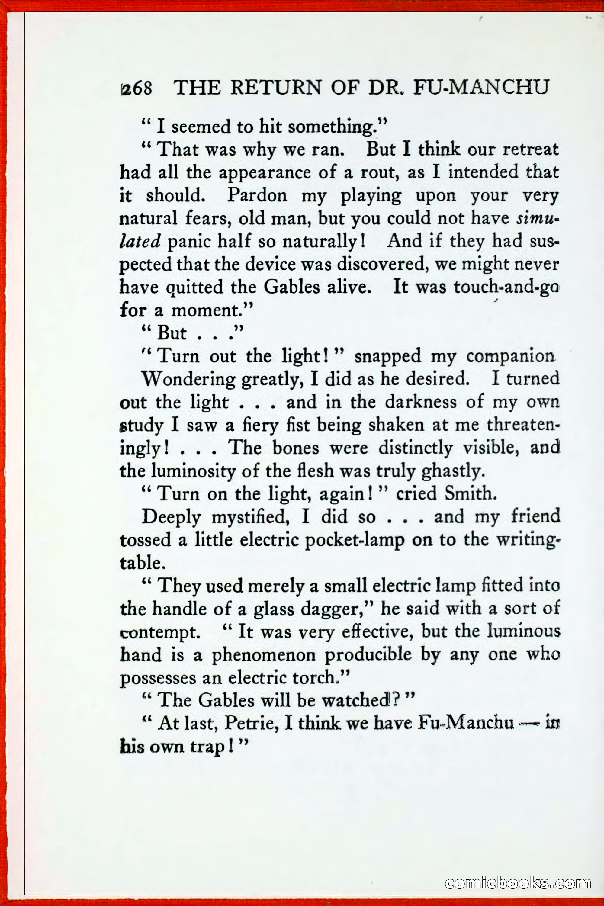 The Return of Dr. Fu-Manchu — page 292 of 375