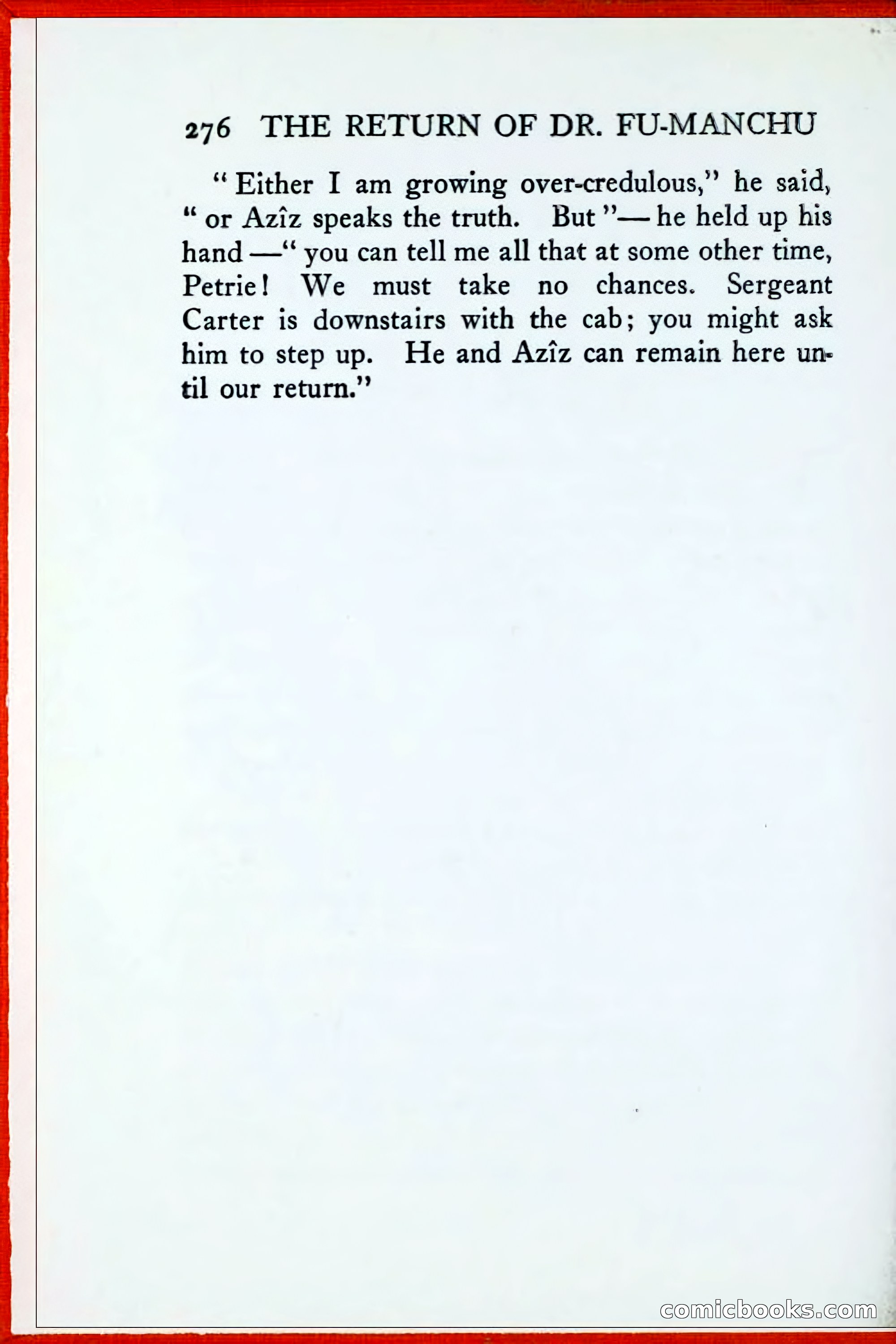 The Return of Dr. Fu-Manchu — page 300 of 375