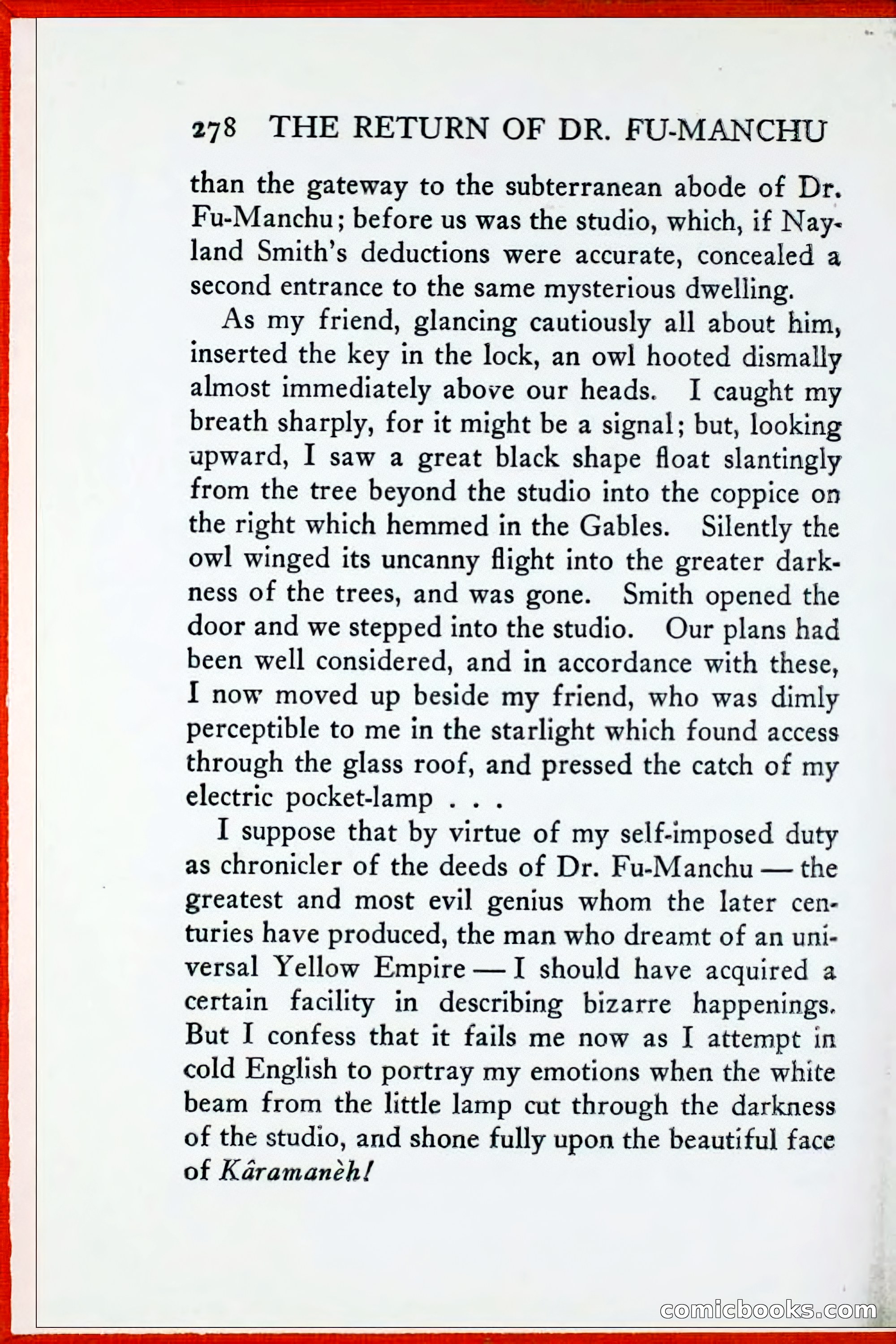 The Return of Dr. Fu-Manchu — page 302 of 375