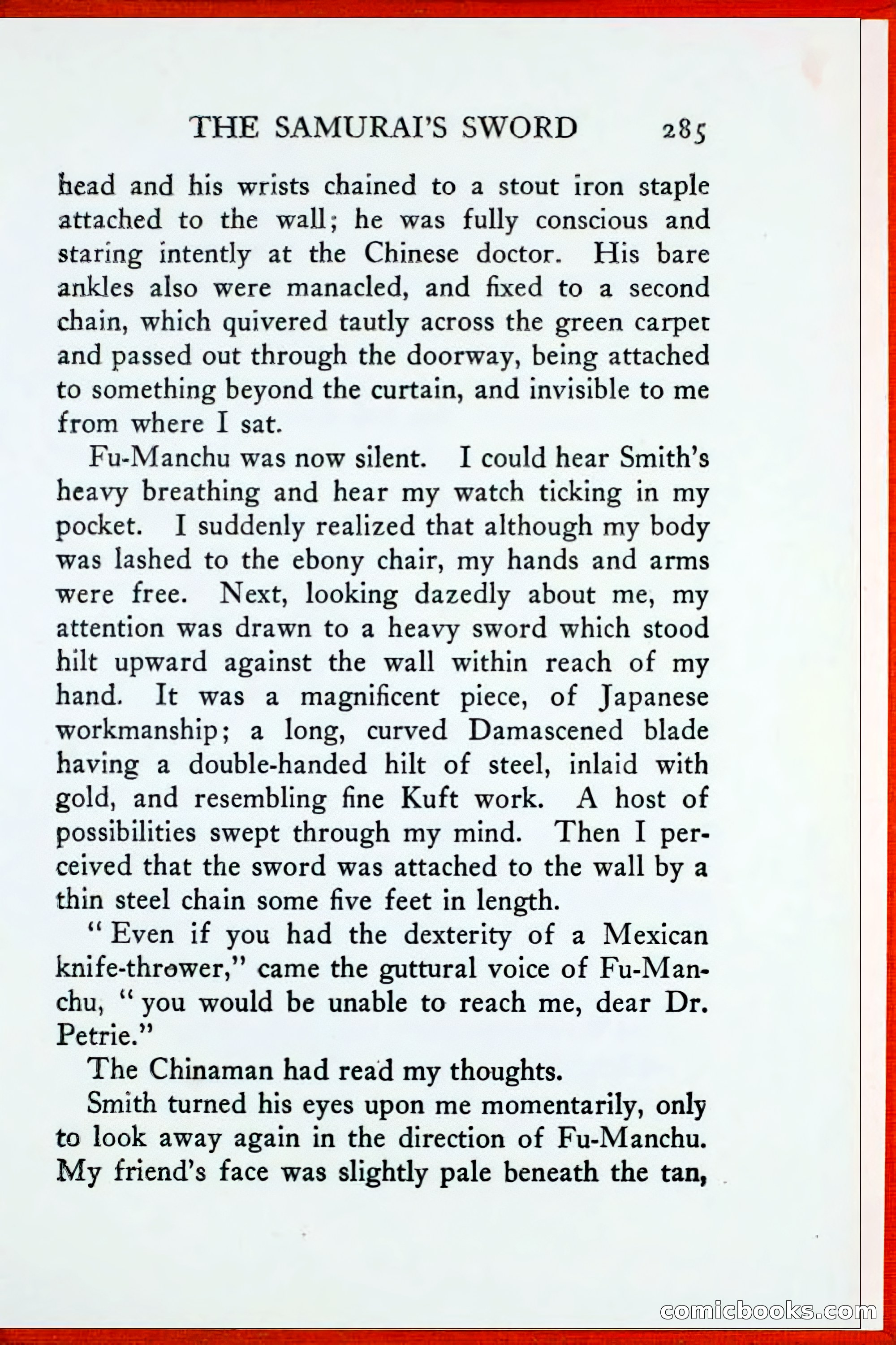 The Return of Dr. Fu-Manchu — page 309 of 375