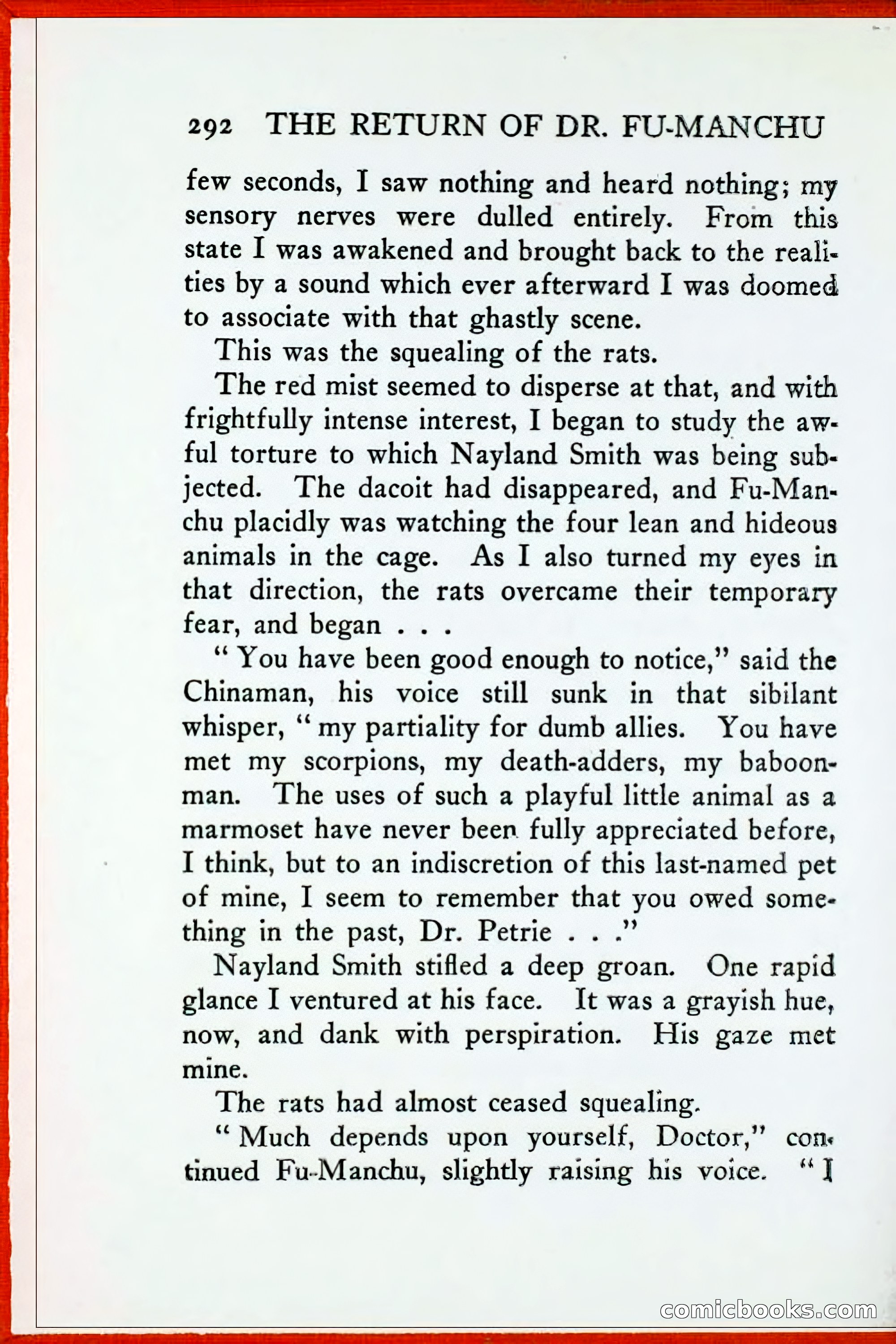 The Return of Dr. Fu-Manchu — page 316 of 375