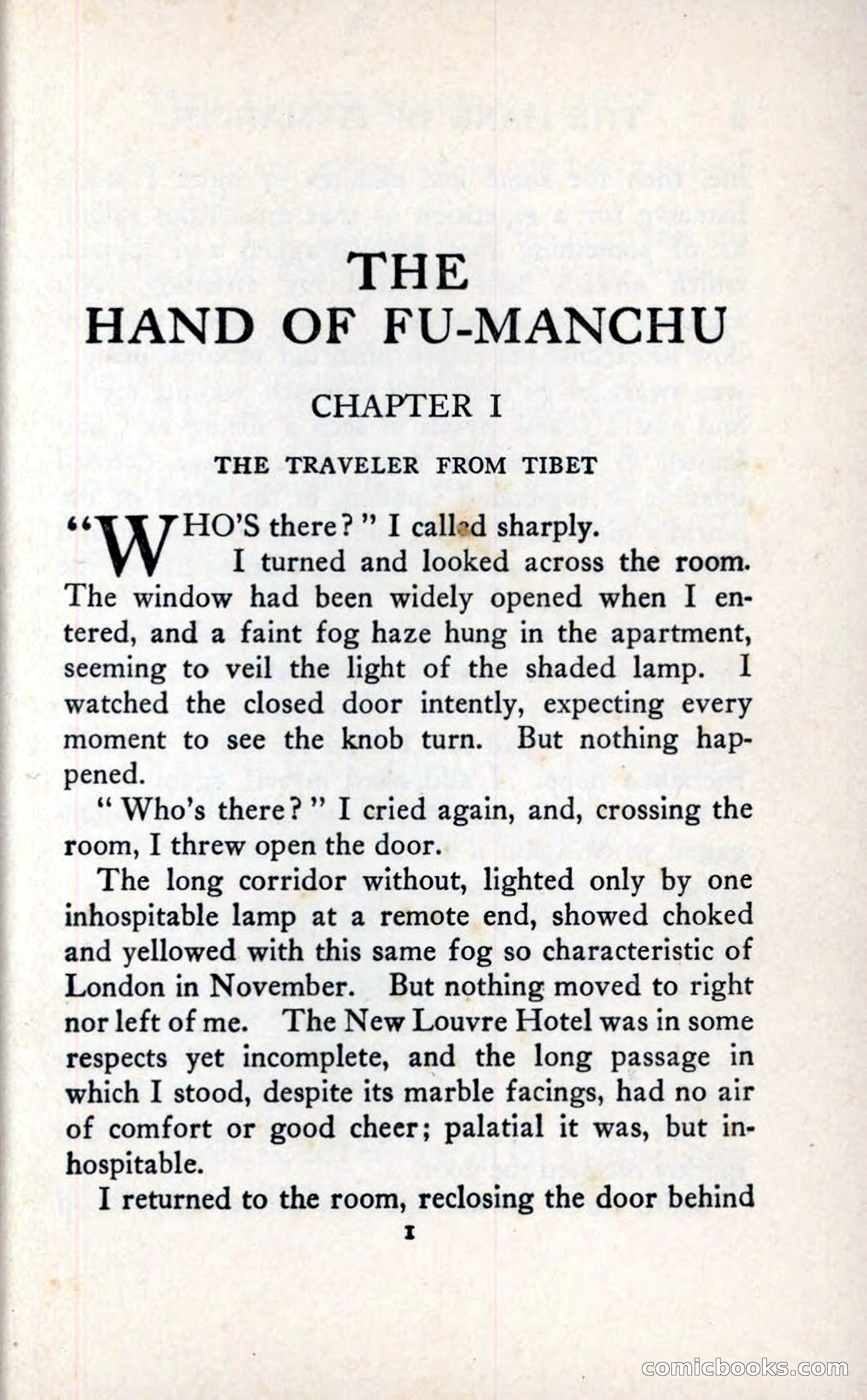 The Hand of Fu Manchu — page 19 of 335