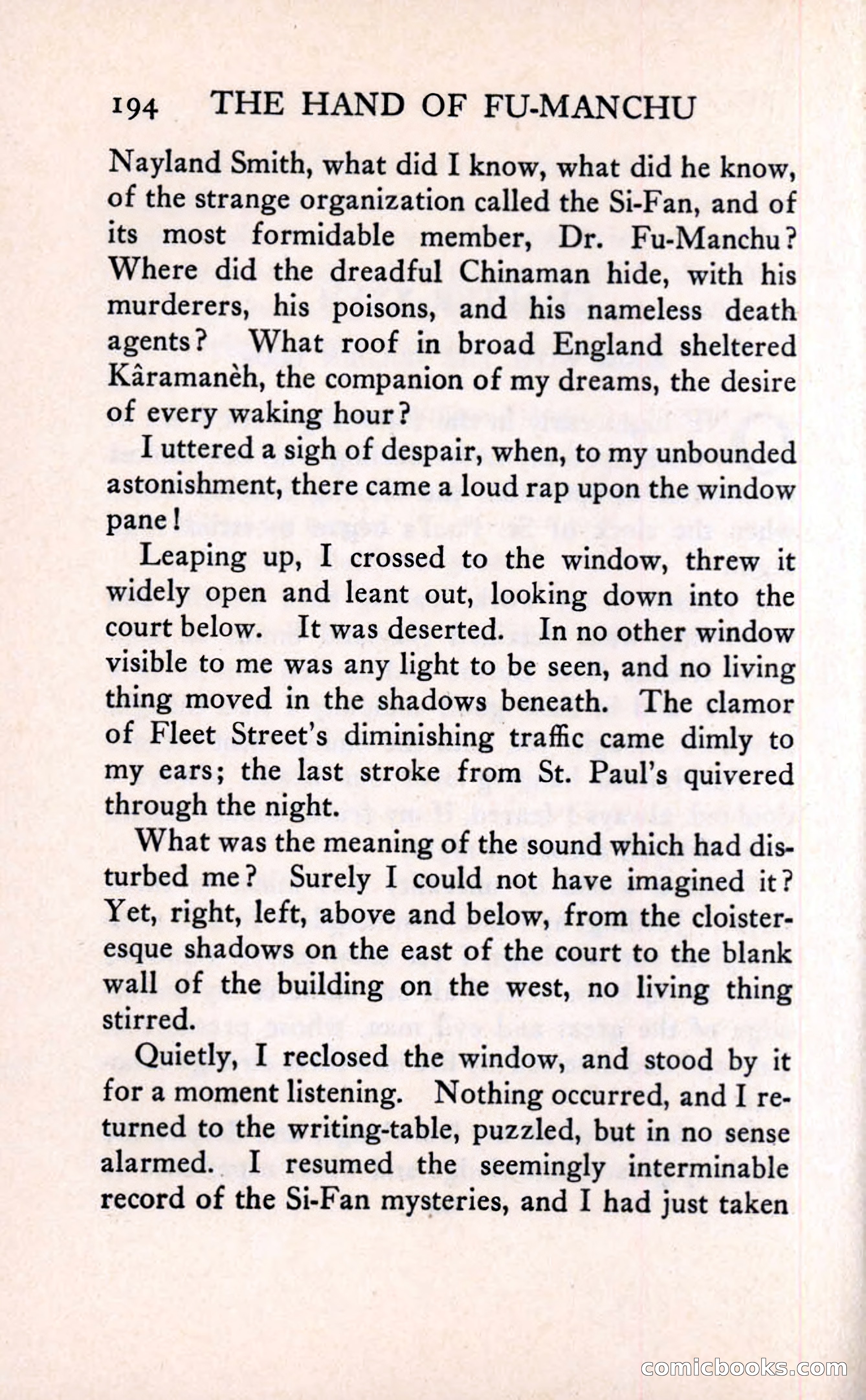 The Hand of Fu Manchu — page 212 of 335