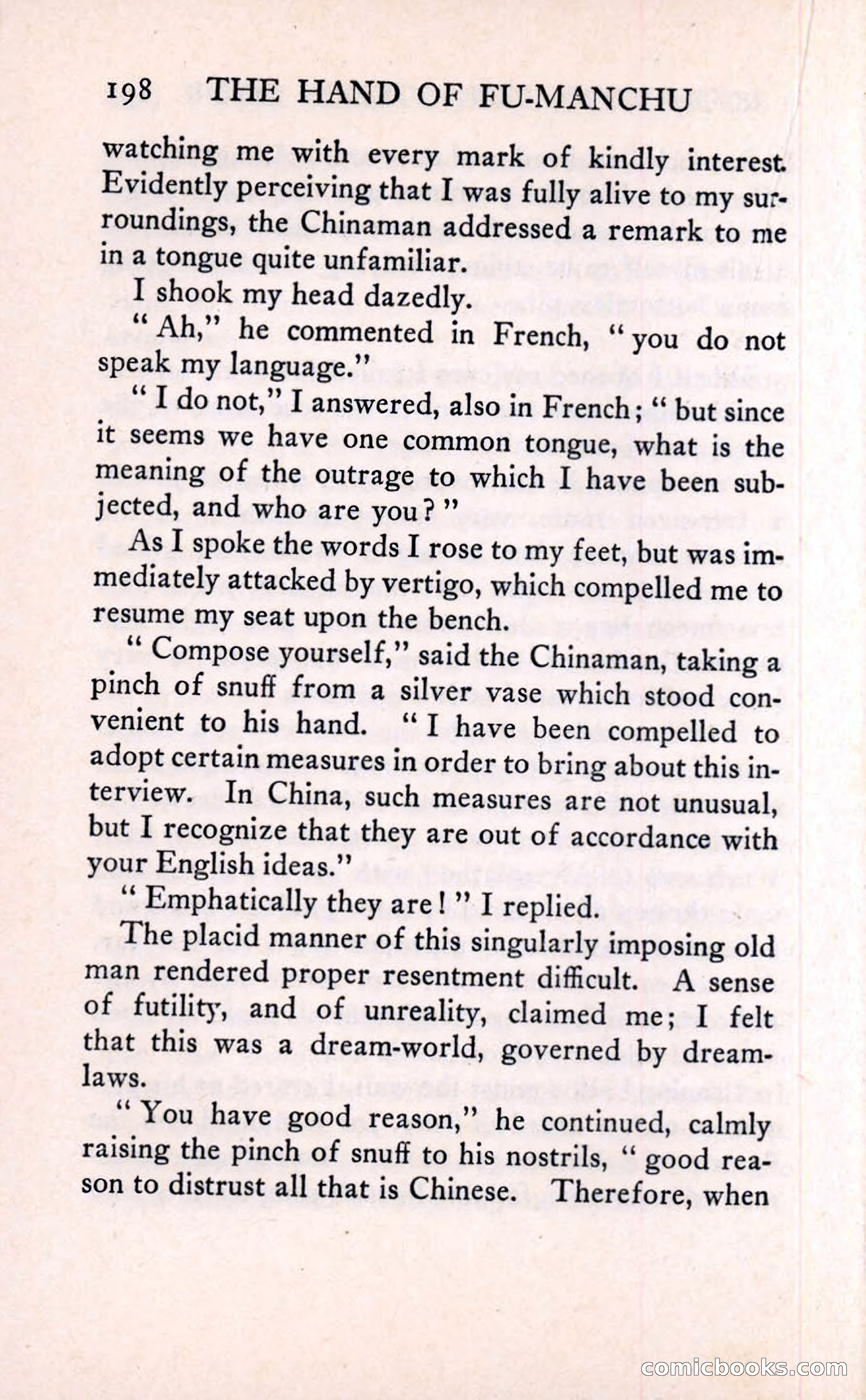 The Hand of Fu Manchu — page 216 of 335