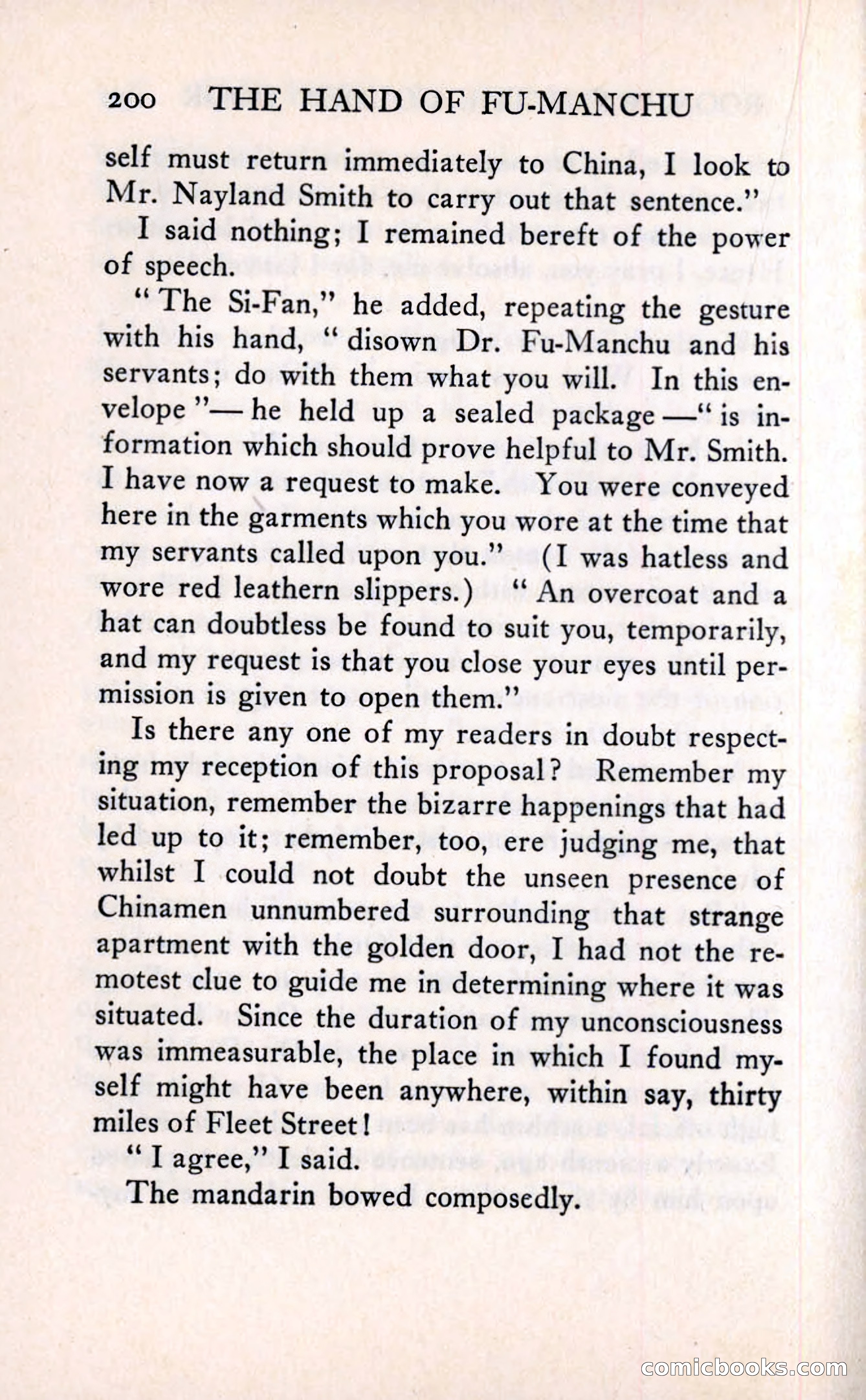 The Hand of Fu Manchu — page 218 of 335