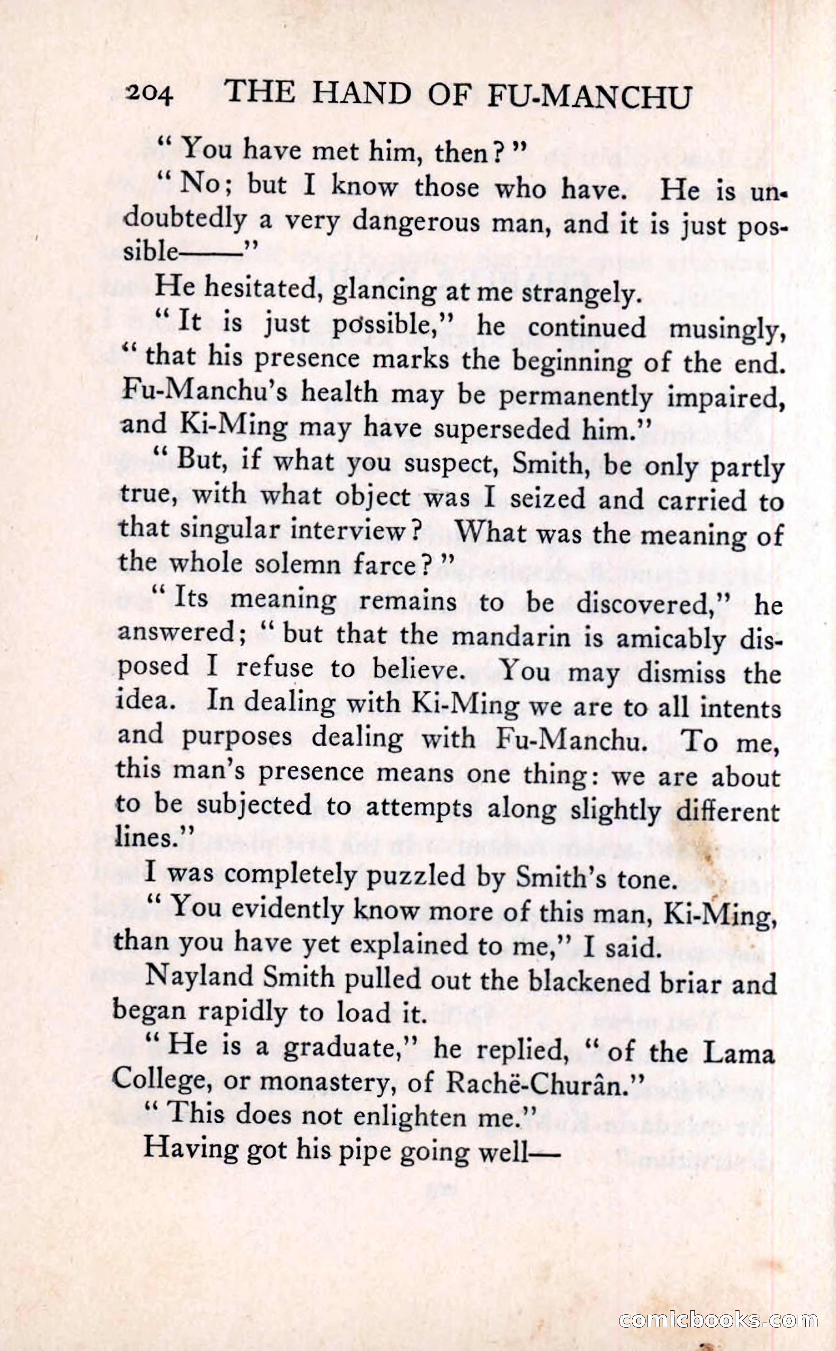 The Hand of Fu Manchu — page 222 of 335