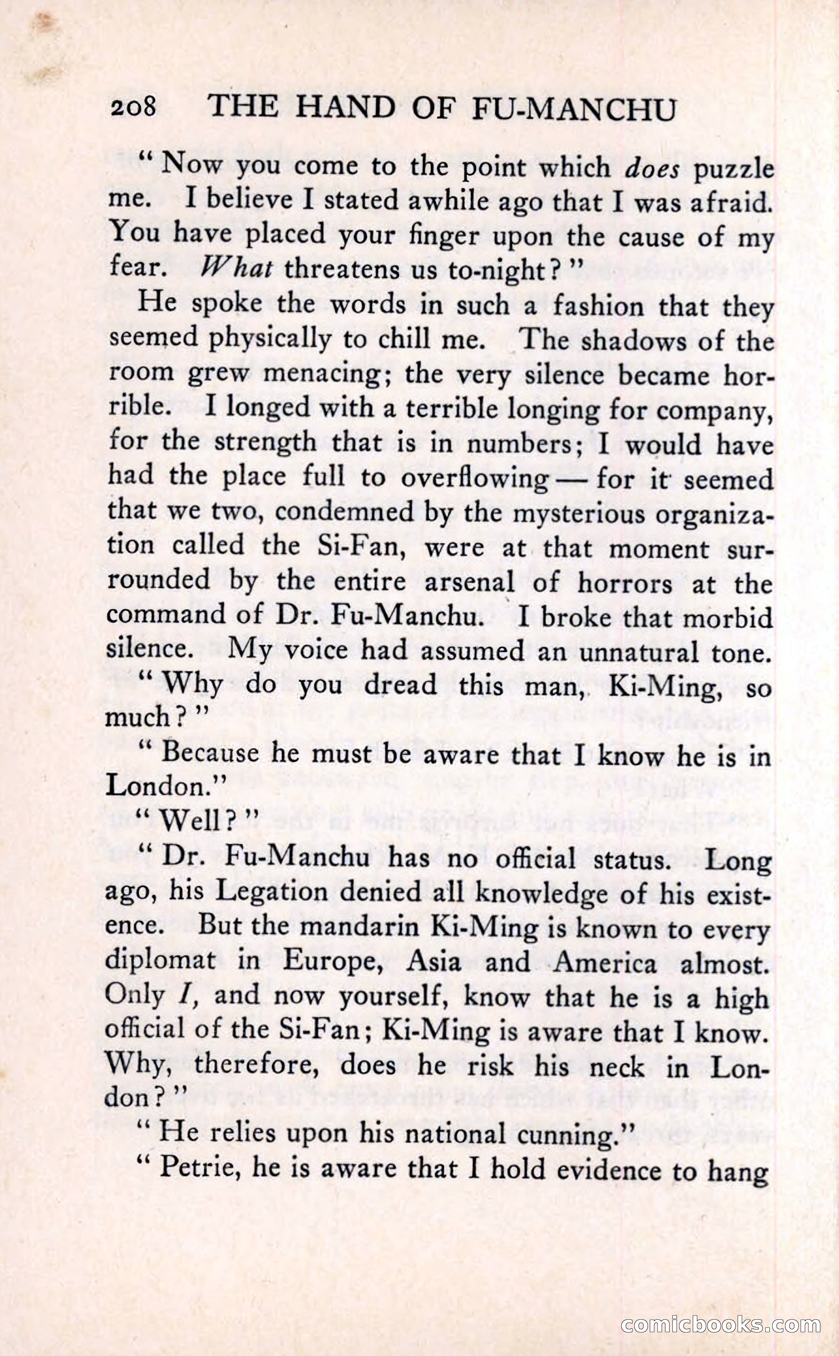 The Hand of Fu Manchu — page 226 of 335