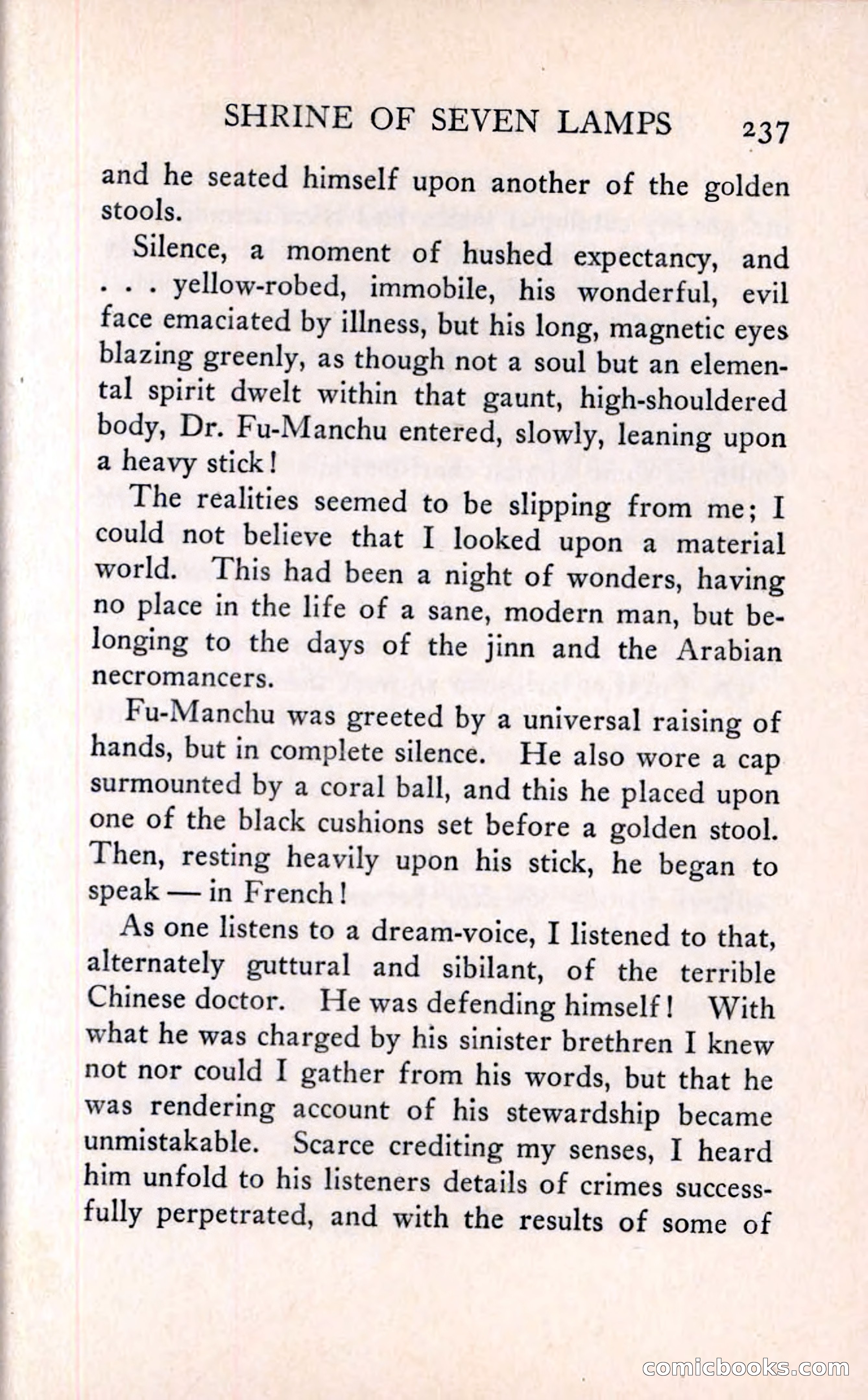 The Hand of Fu Manchu — page 255 of 335