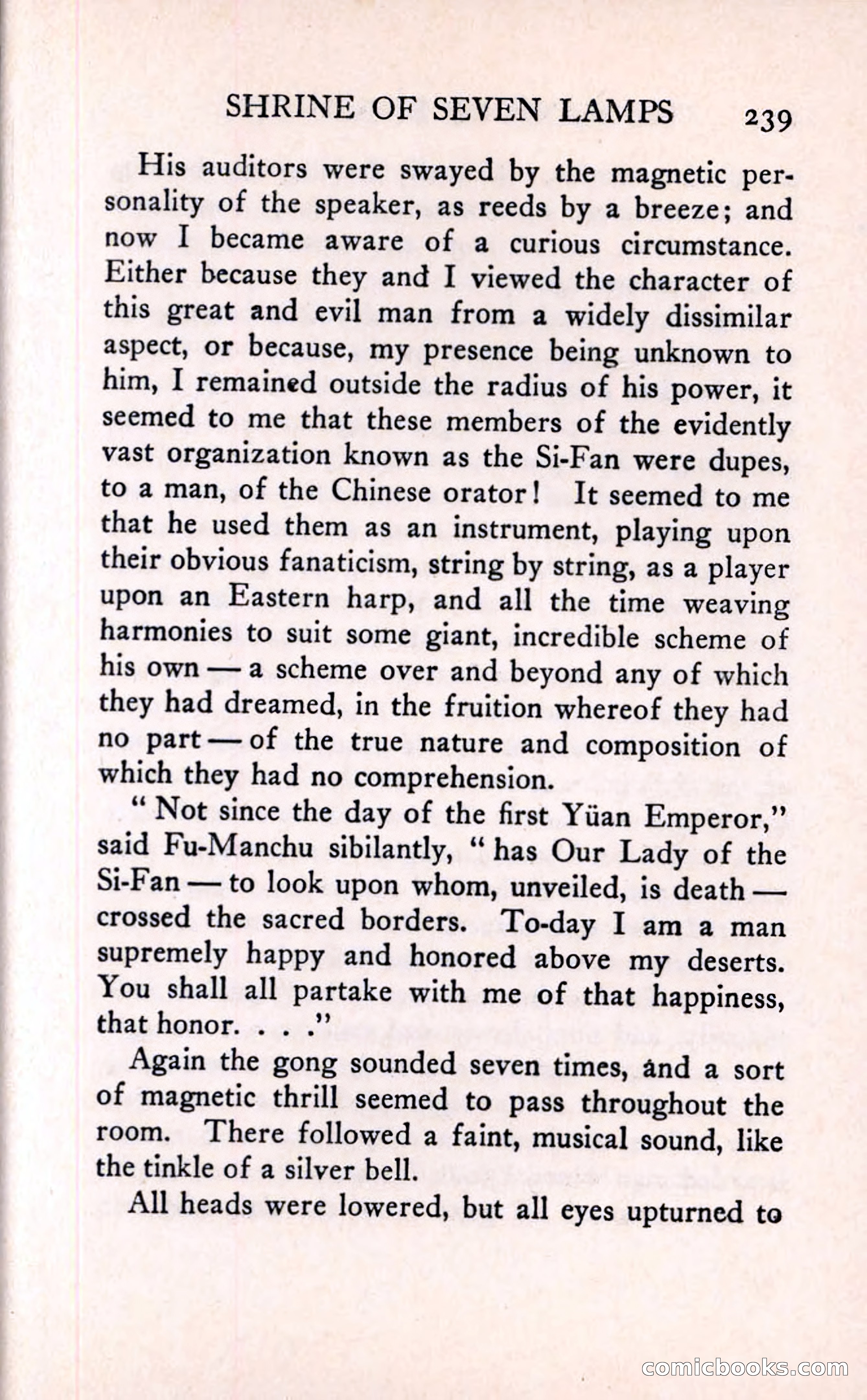 The Hand of Fu Manchu — page 257 of 335