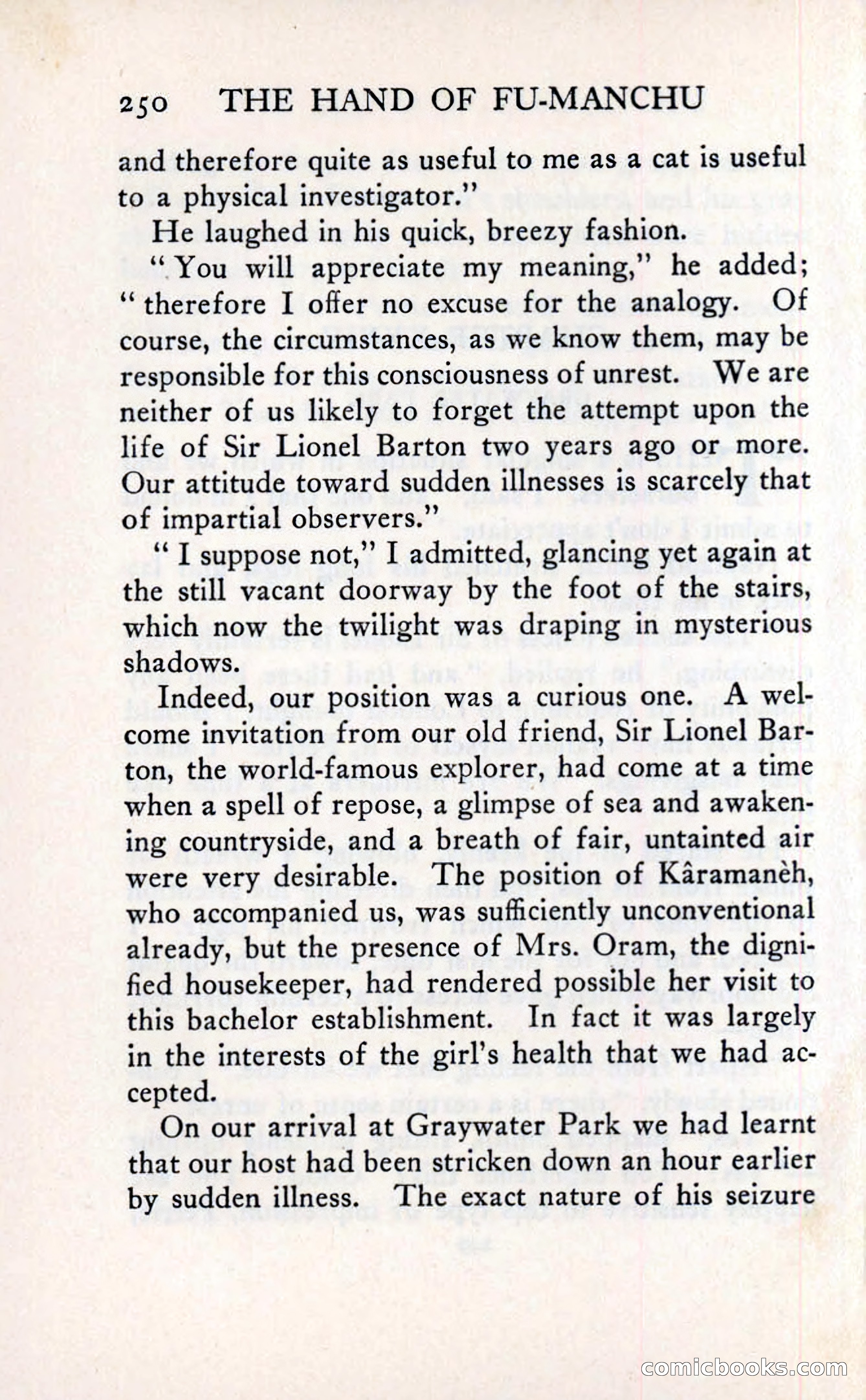 The Hand of Fu Manchu — page 268 of 335