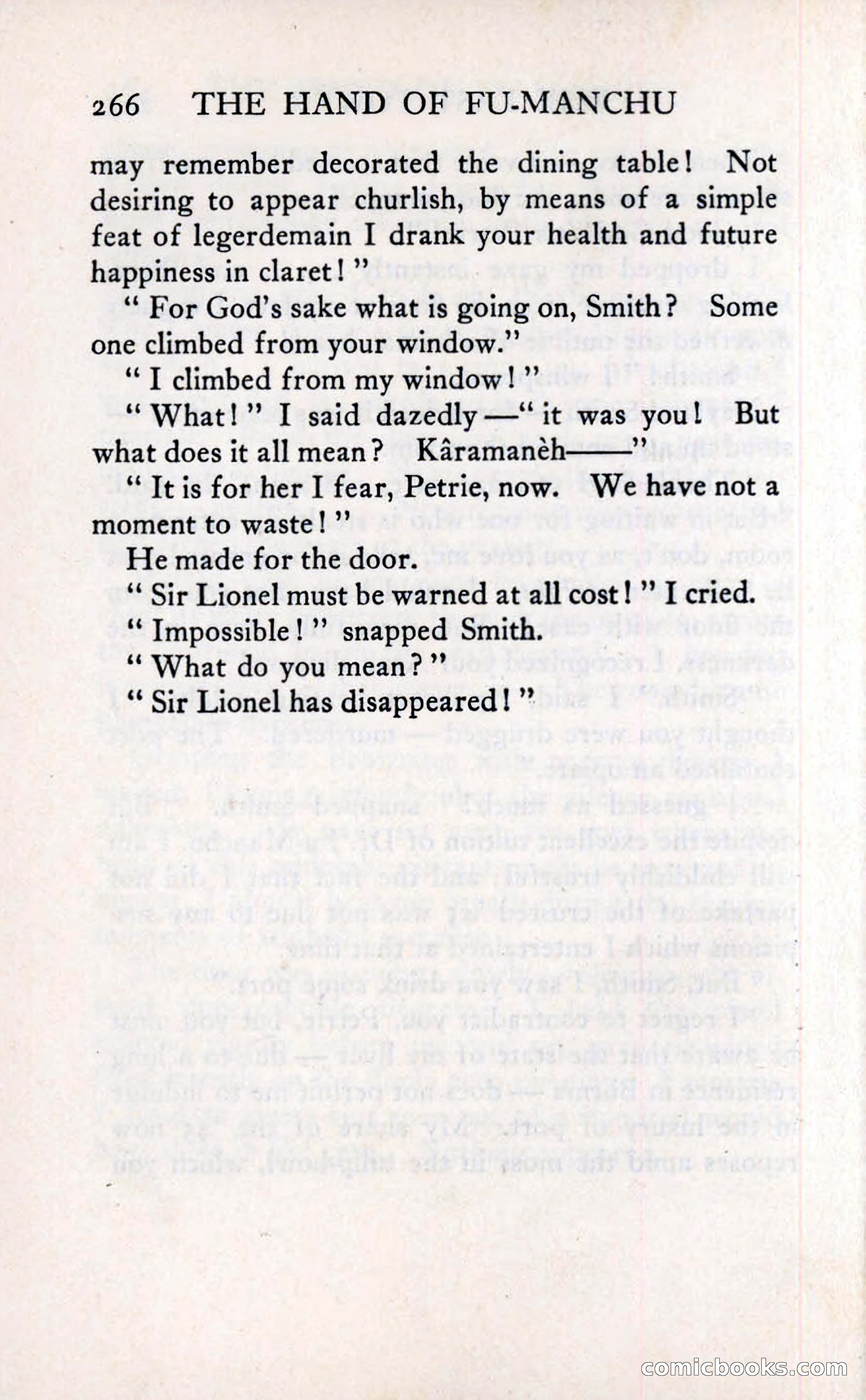 The Hand of Fu Manchu — page 284 of 335