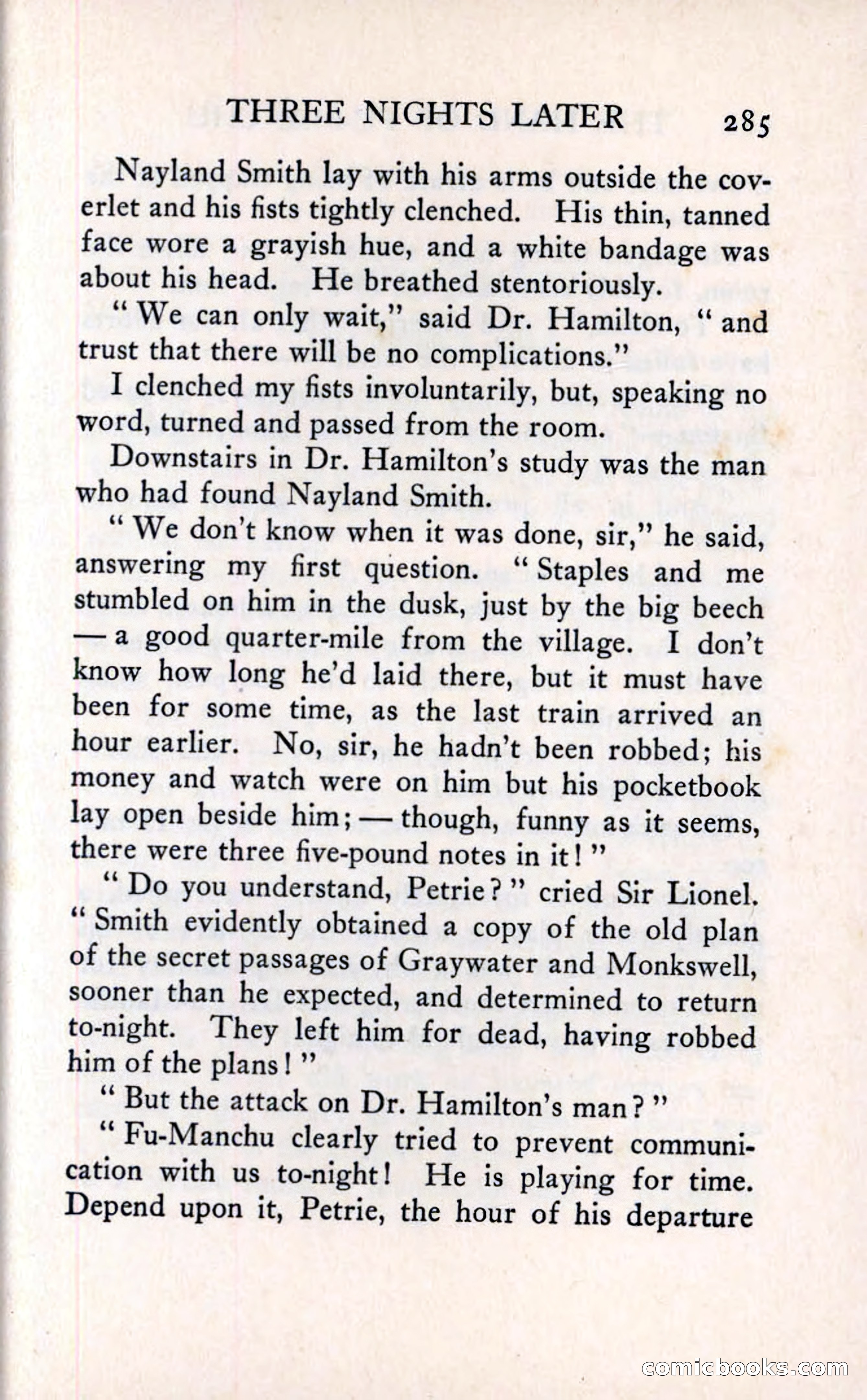 The Hand of Fu Manchu — page 303 of 335