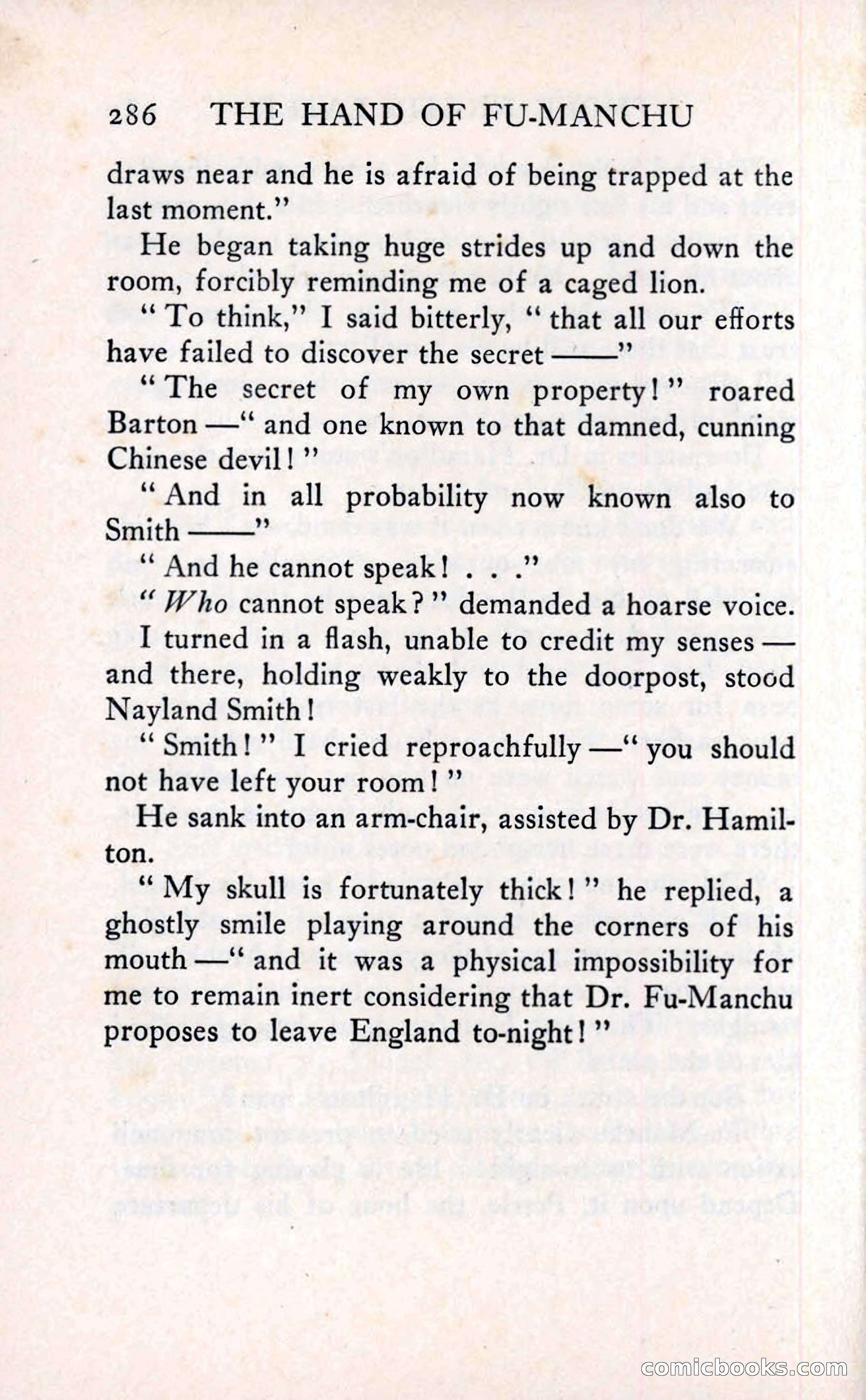 The Hand of Fu Manchu — page 304 of 335