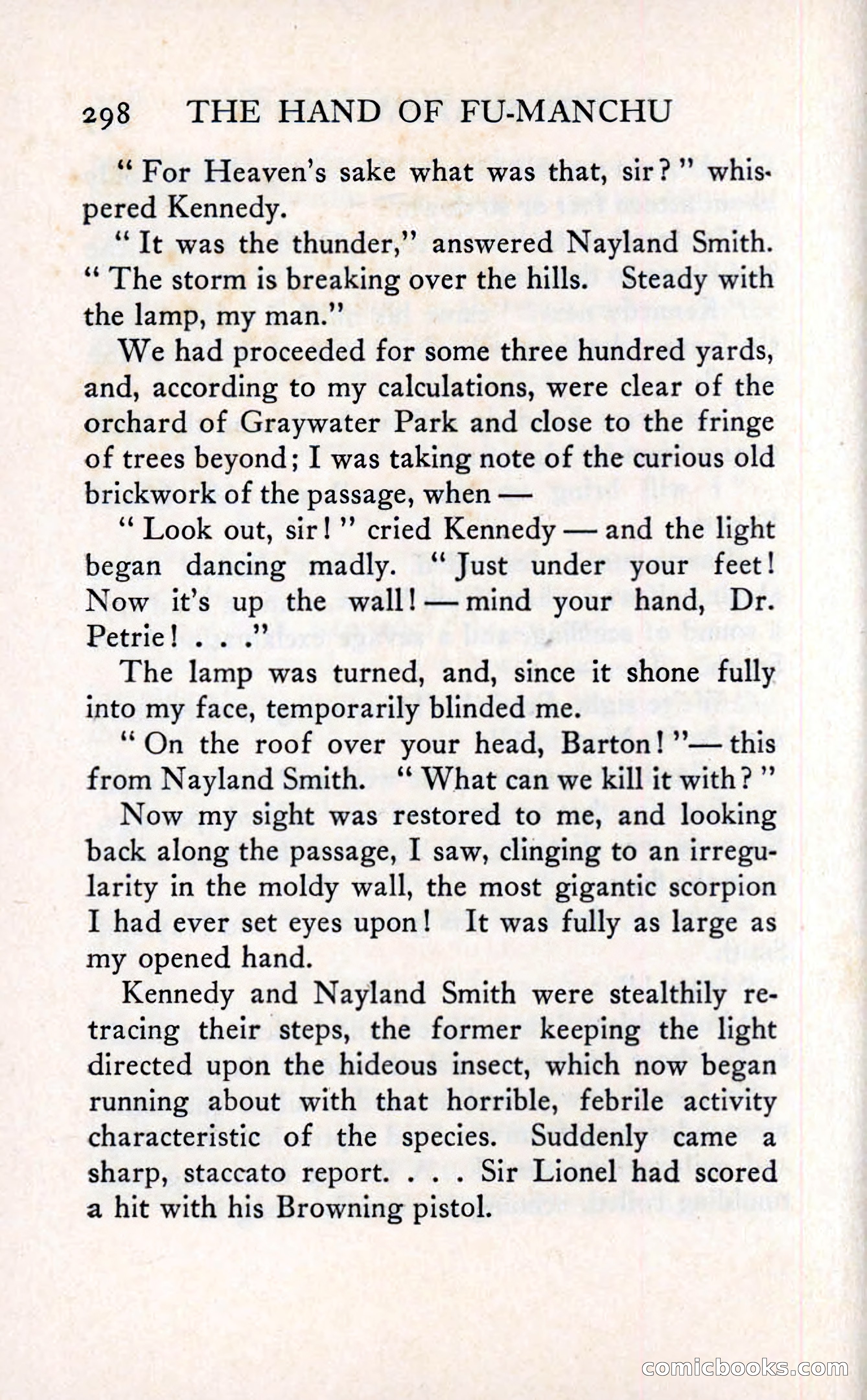 The Hand of Fu Manchu — page 316 of 335