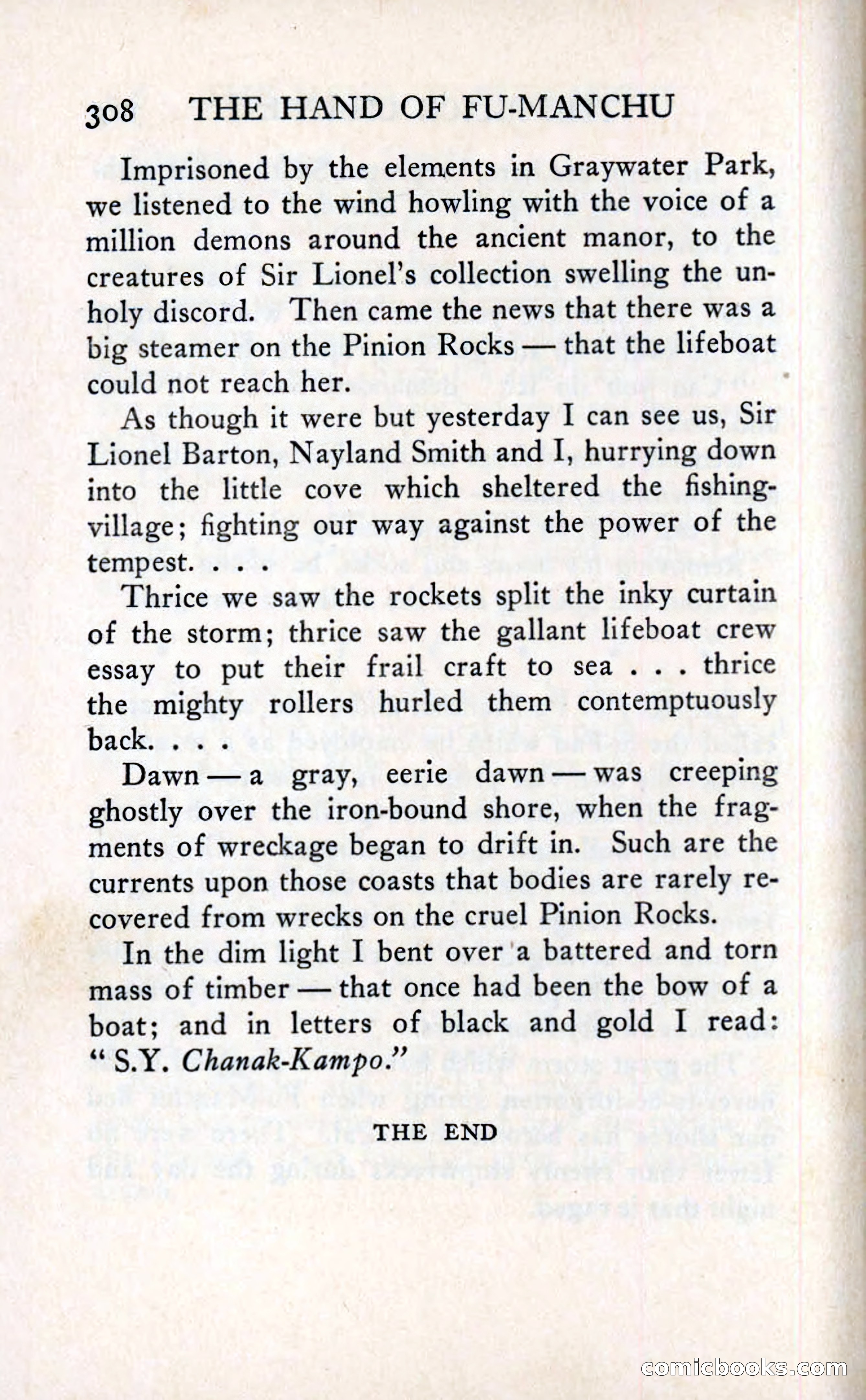 The Hand of Fu Manchu — page 326 of 335