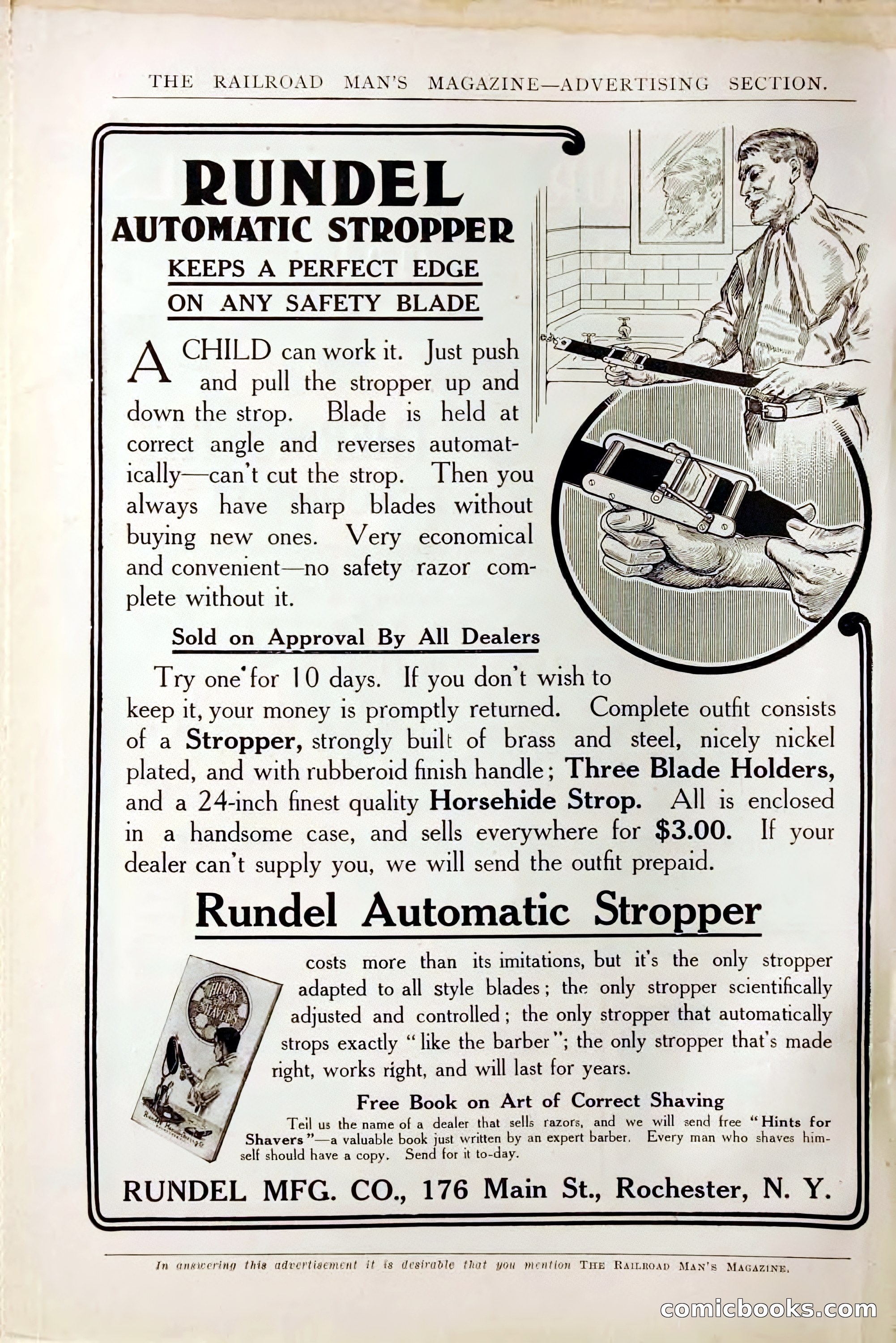 The Railroad Man's Magazine, October 1909 — page 4 of 212