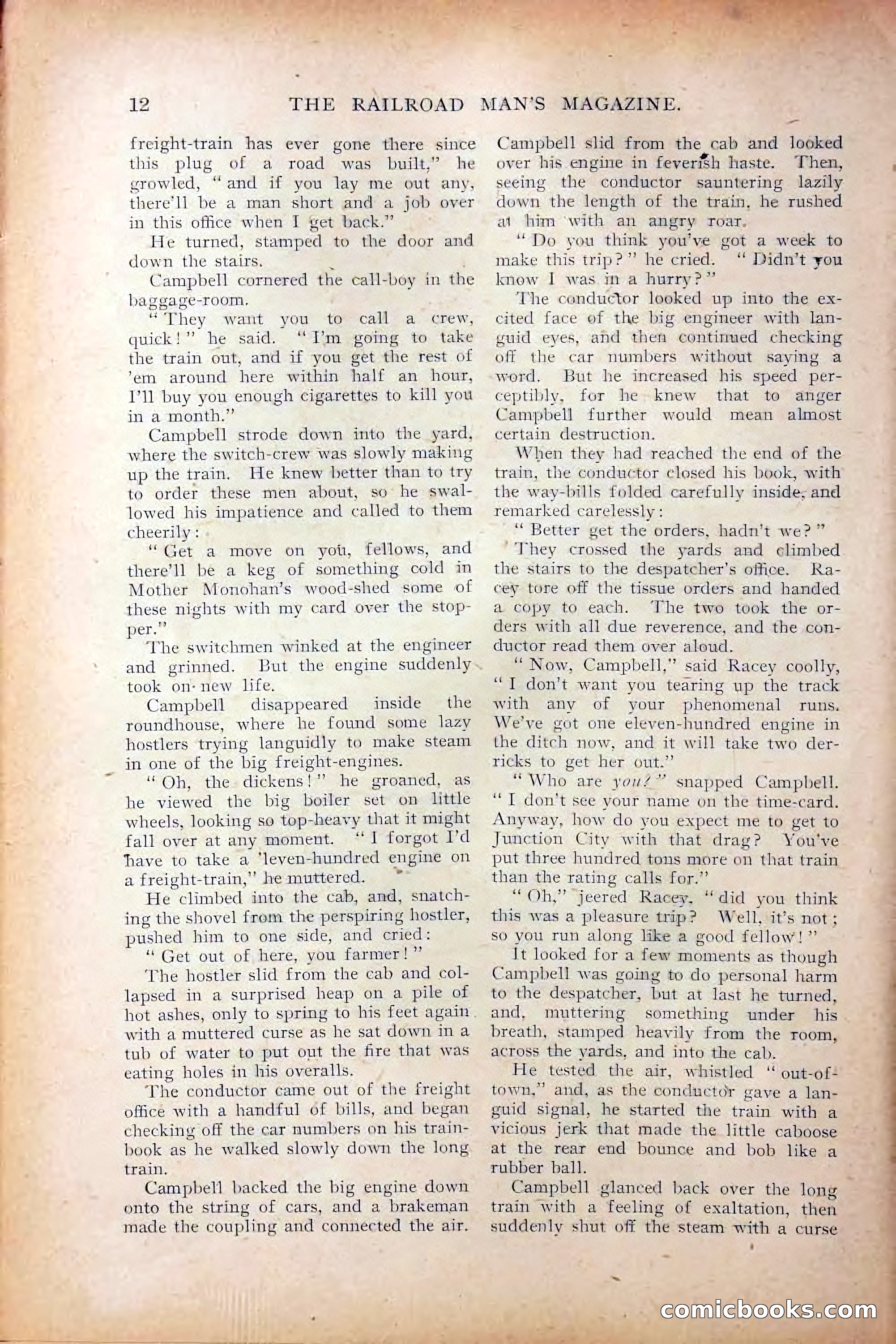 The Railroad Man's Magazine, October 1909 — page 18 of 212