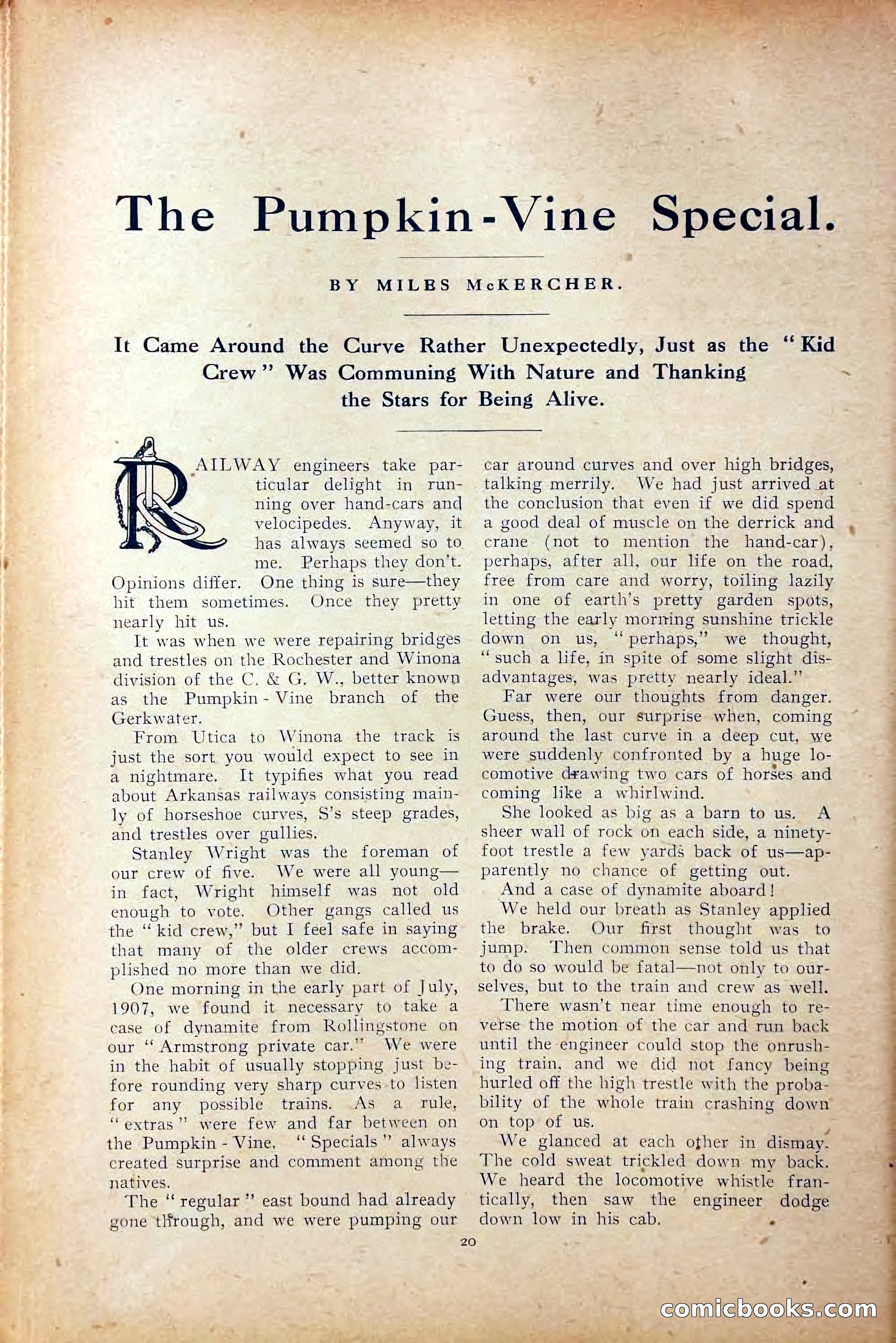 The Railroad Man's Magazine, October 1909 — page 26 of 212