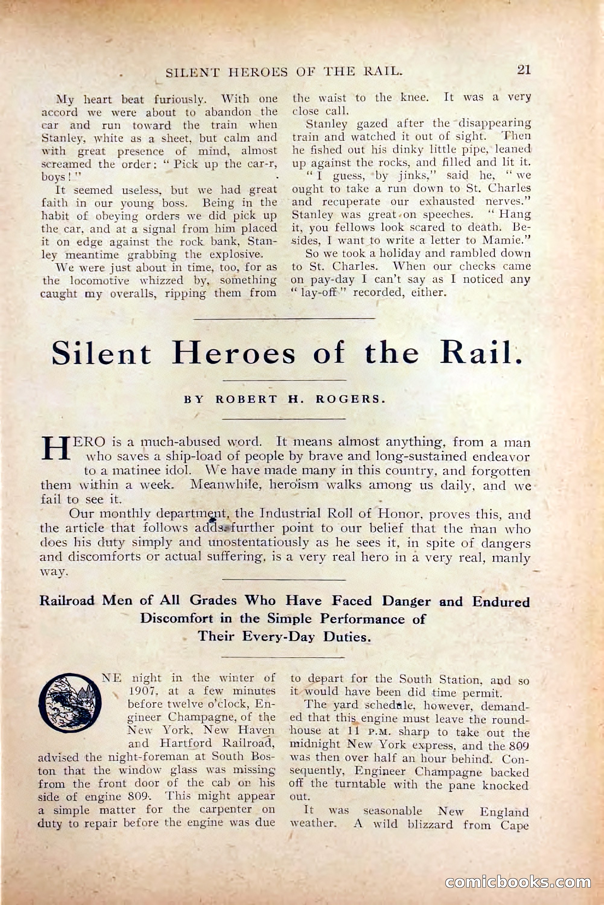 The Railroad Man's Magazine, October 1909 — page 27 of 212