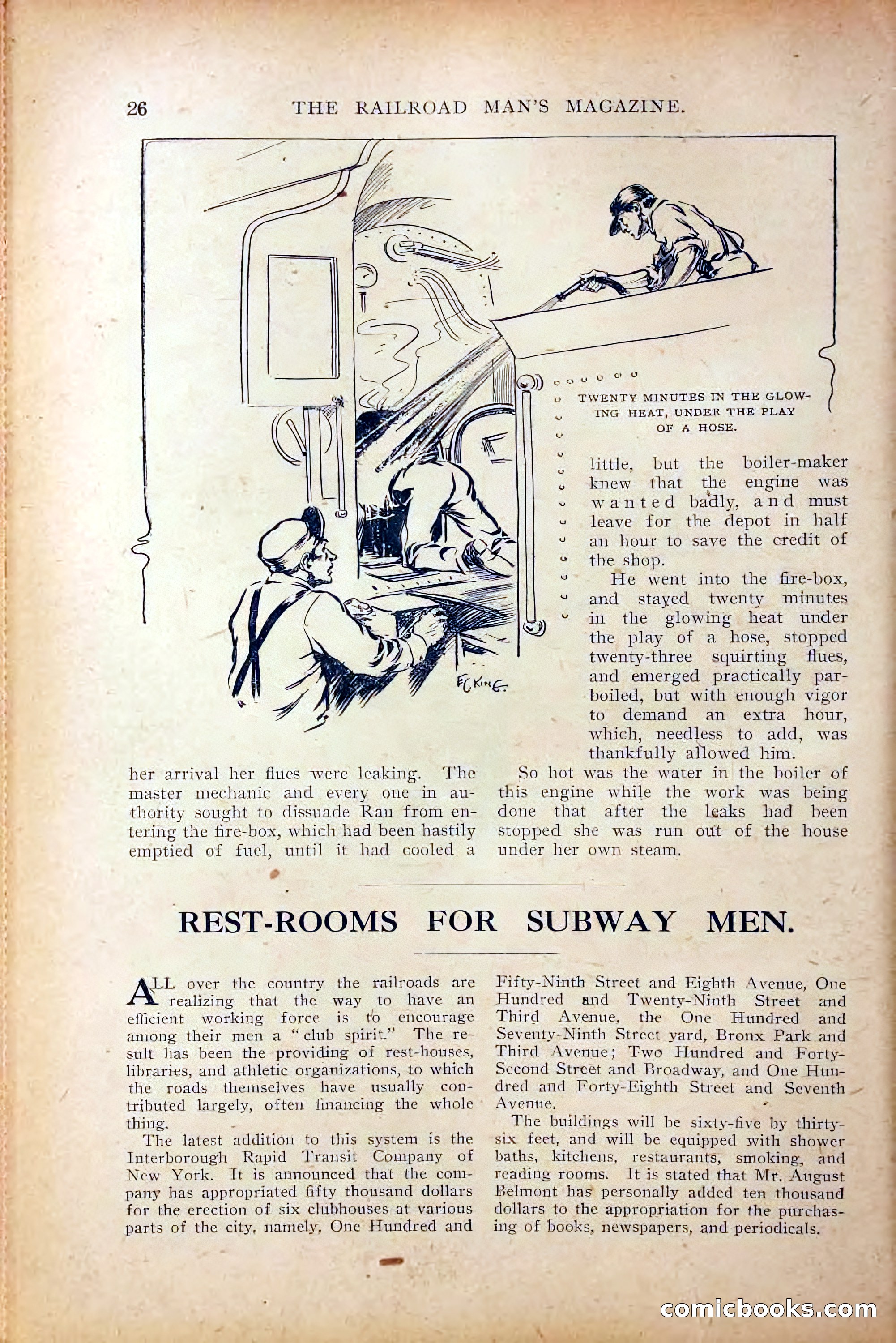 The Railroad Man's Magazine, October 1909 — page 32 of 212