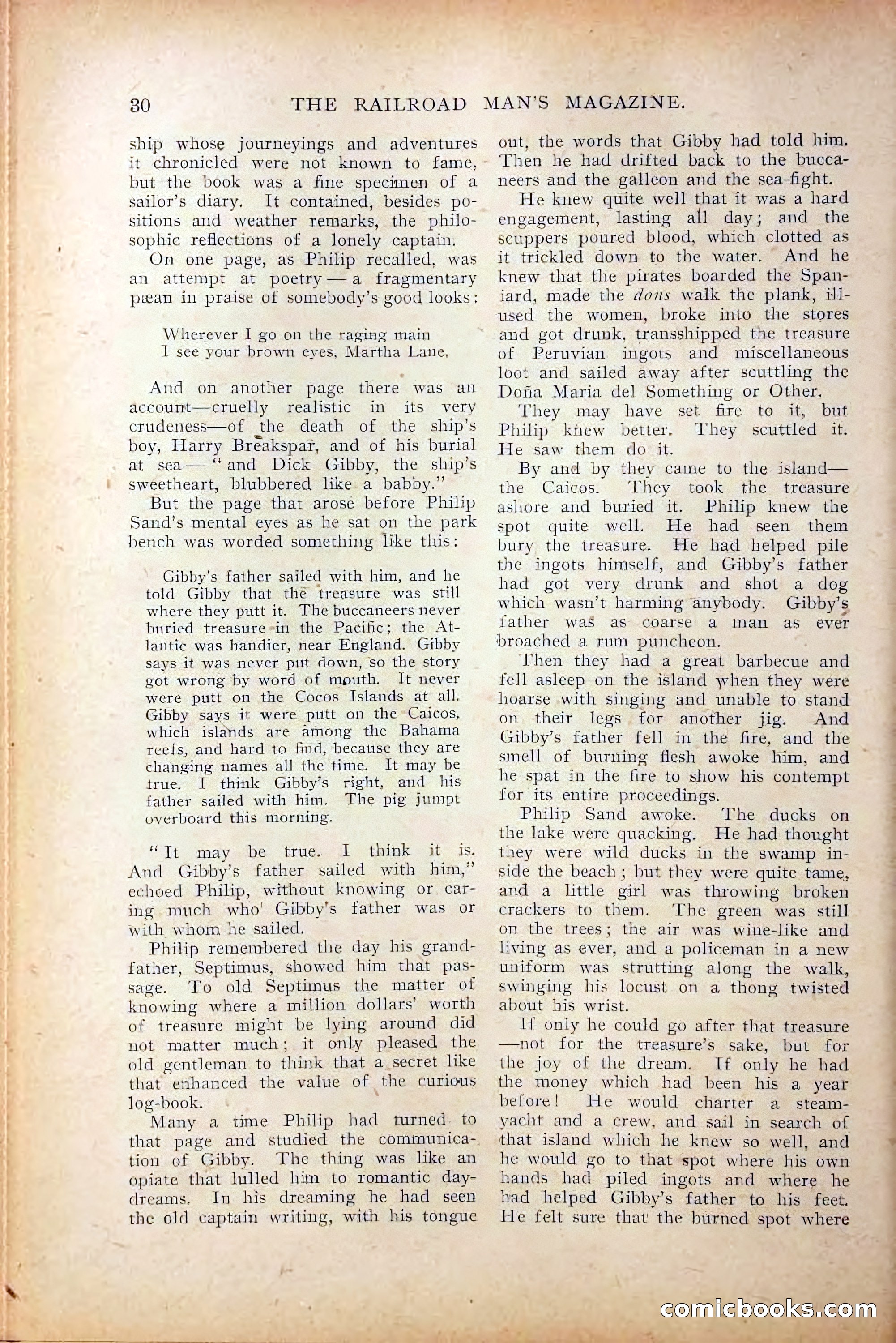 The Railroad Man's Magazine, October 1909 — page 36 of 212