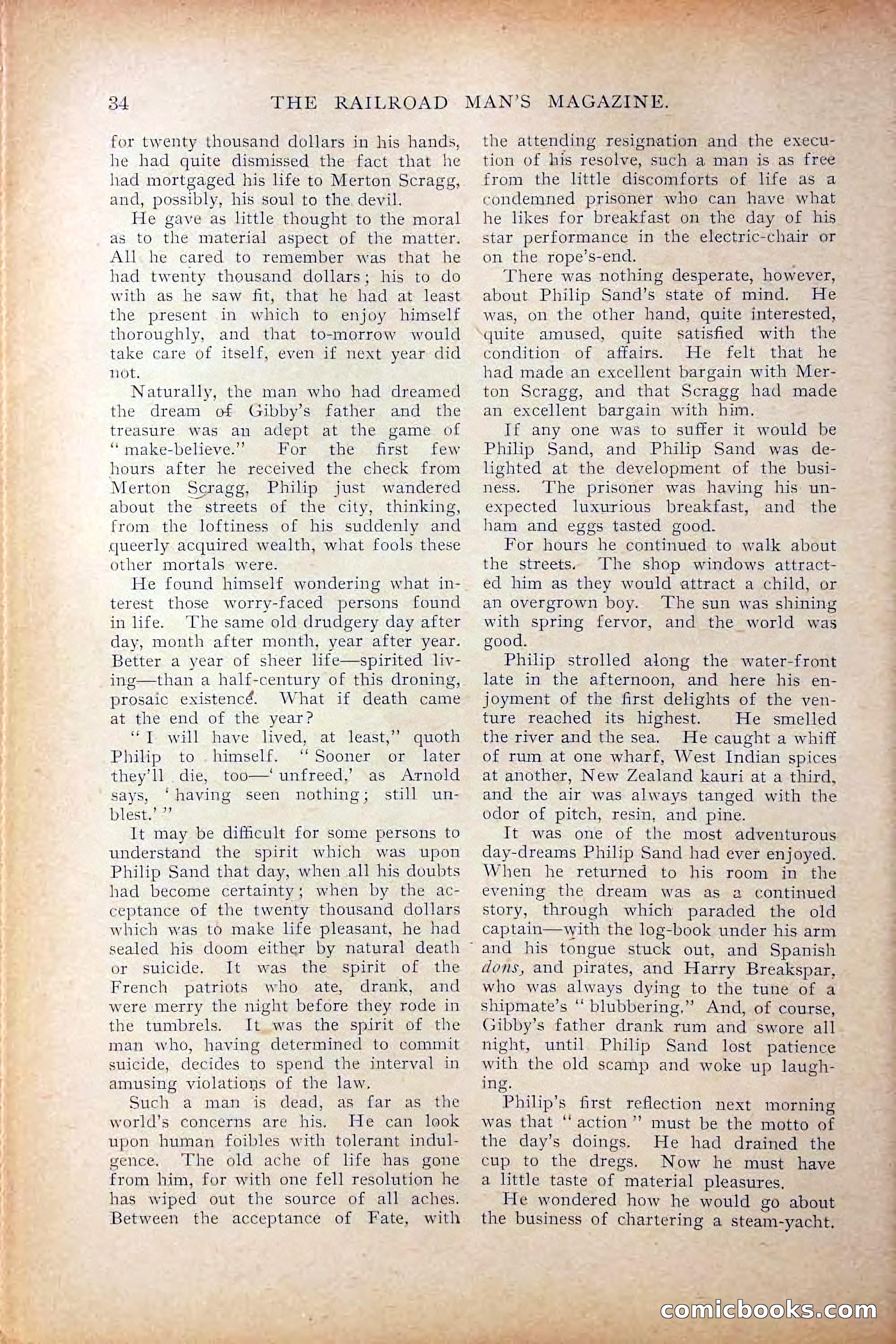 The Railroad Man's Magazine, October 1909 — page 40 of 212