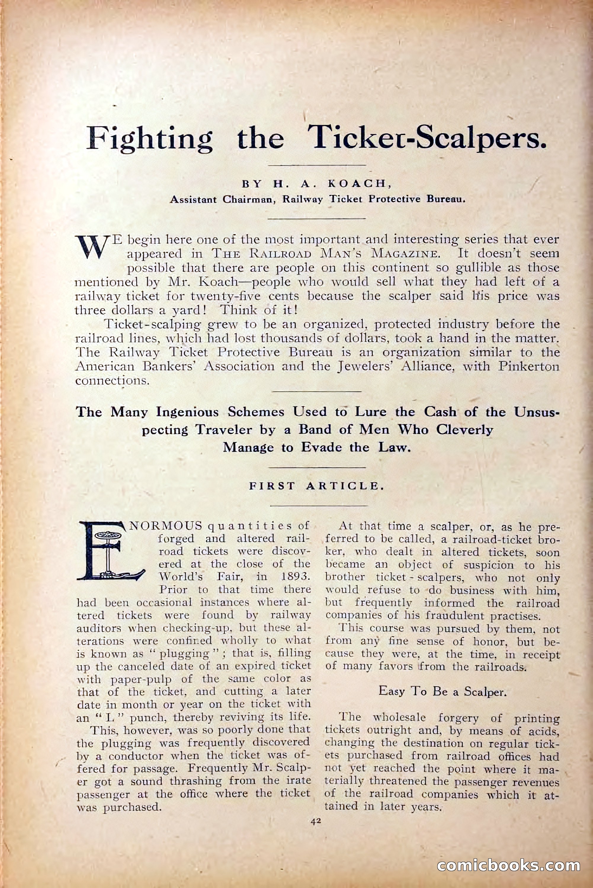 The Railroad Man's Magazine, October 1909 — page 48 of 212