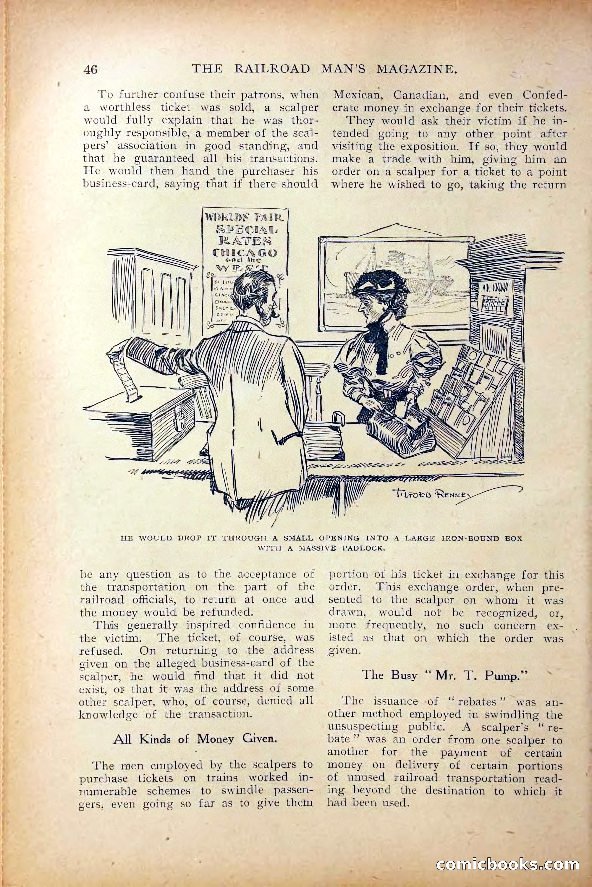 The Railroad Man's Magazine, October 1909 — page 52 of 212