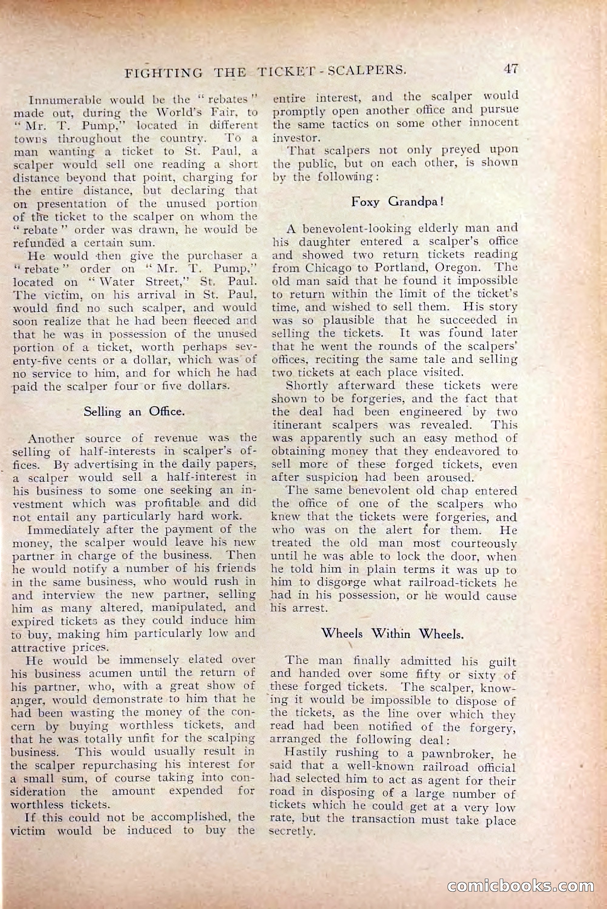The Railroad Man's Magazine, October 1909 — page 53 of 212