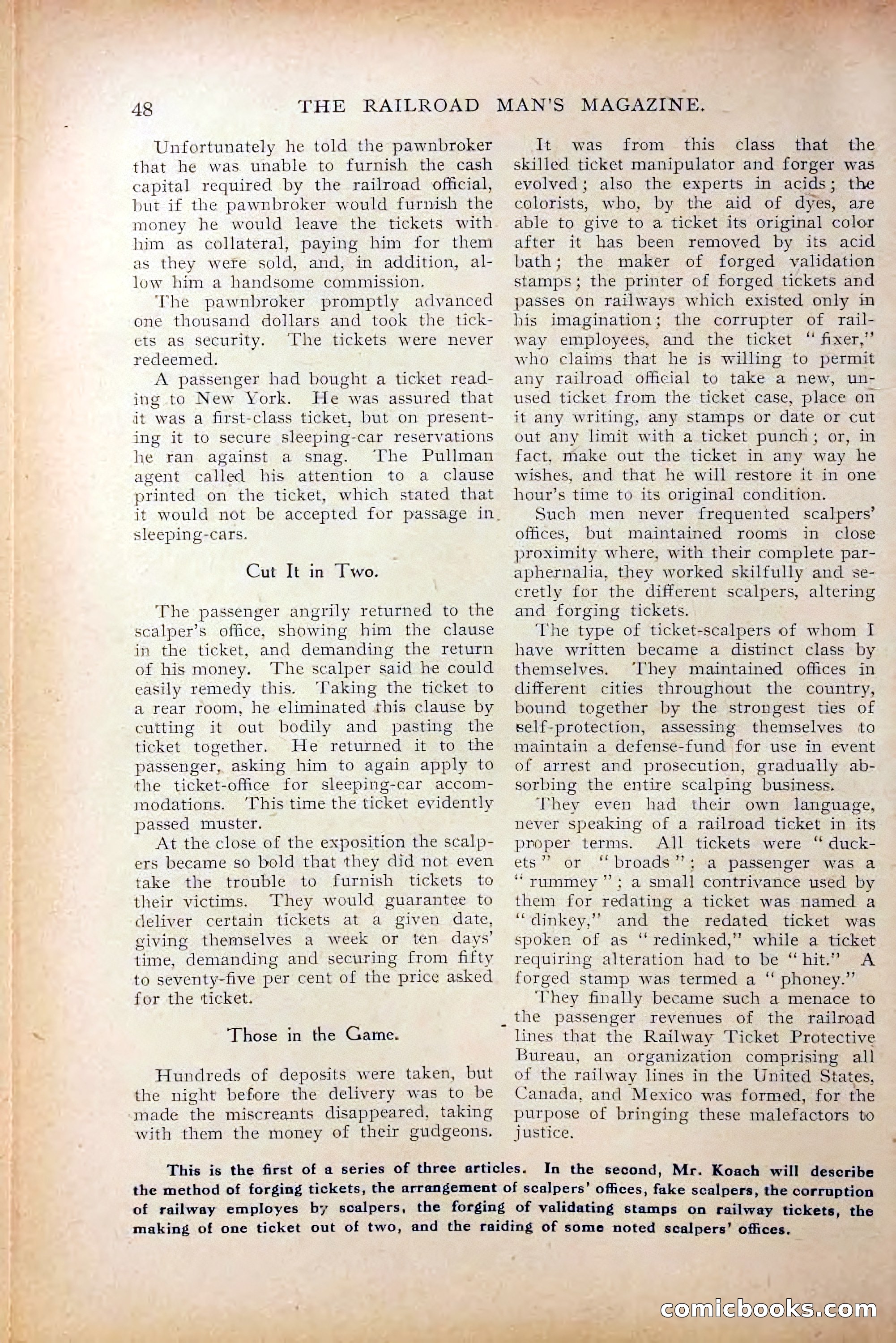 The Railroad Man's Magazine, October 1909 — page 54 of 212