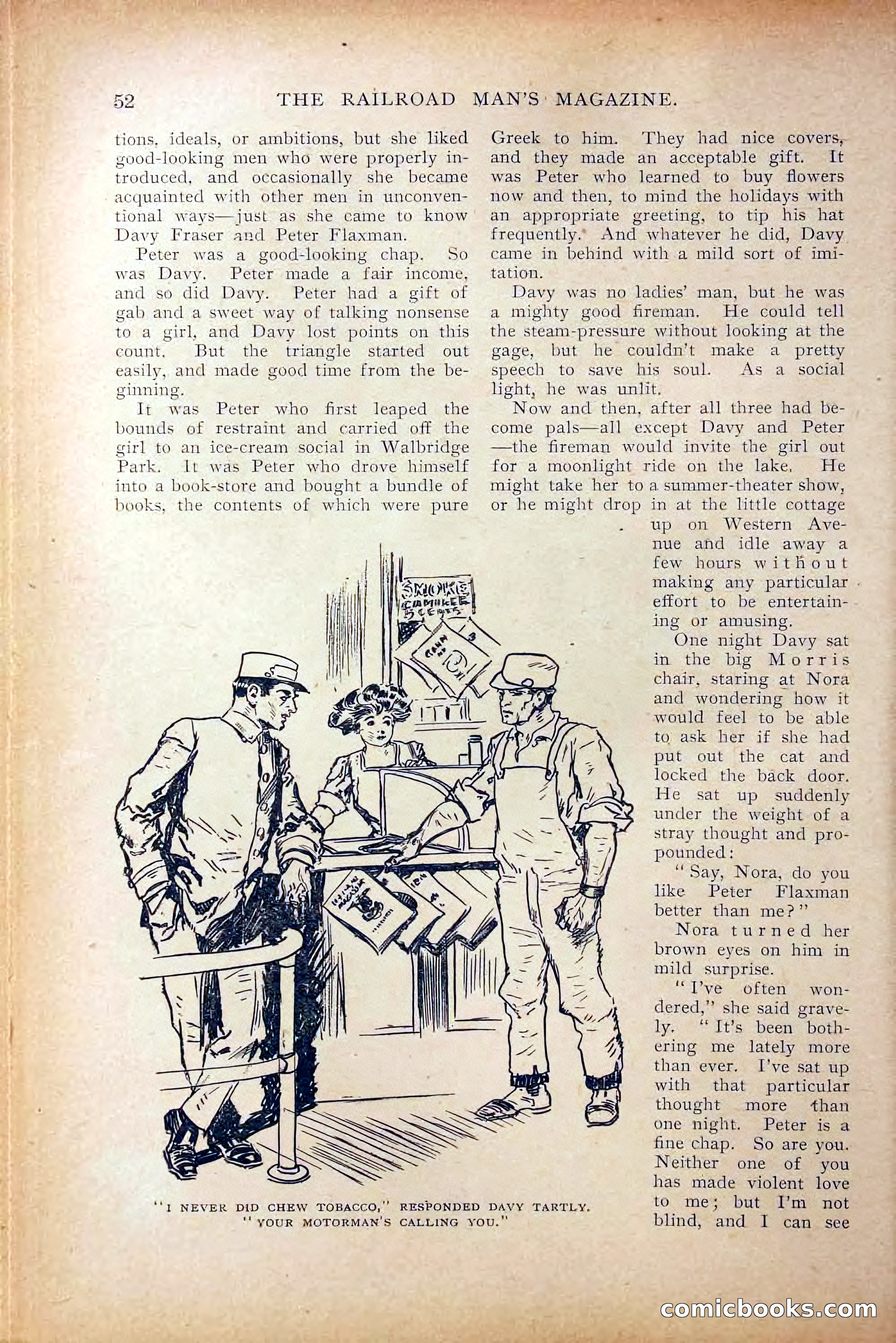 The Railroad Man's Magazine, October 1909 — page 58 of 212