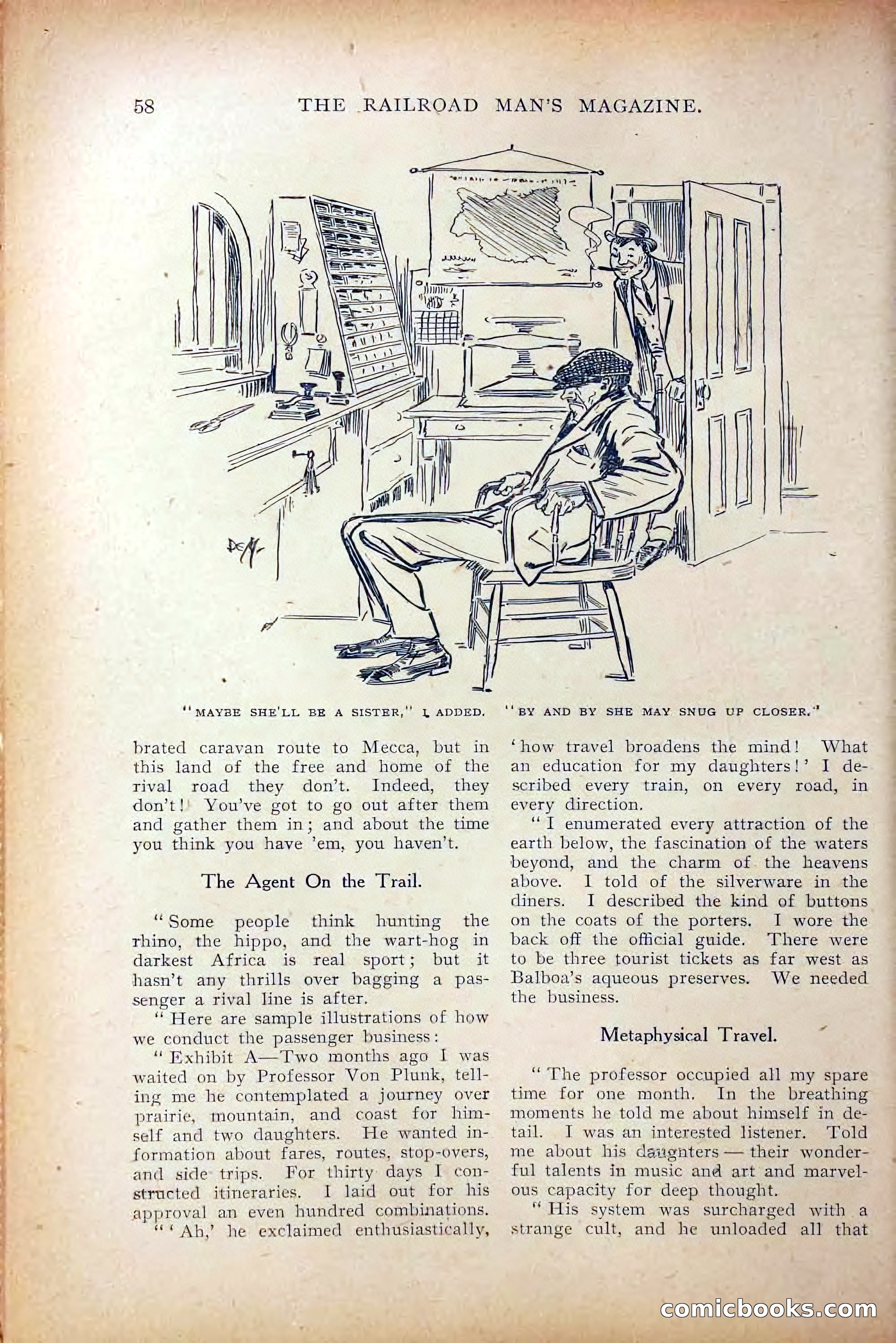 The Railroad Man's Magazine, October 1909 — page 64 of 212