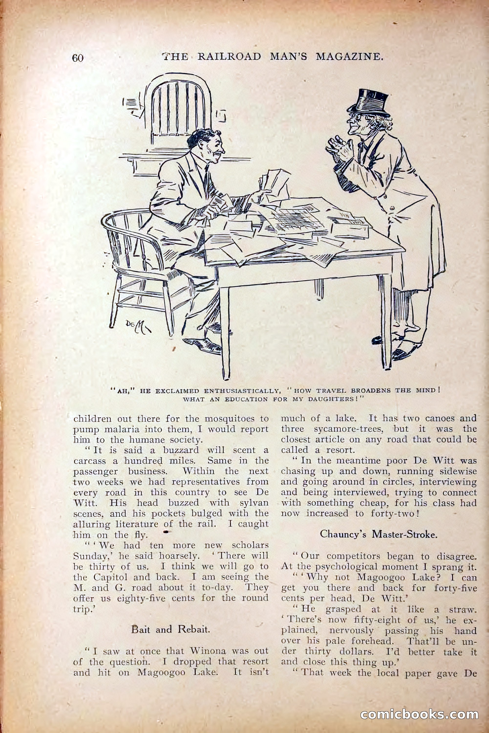 The Railroad Man's Magazine, October 1909 — page 66 of 212