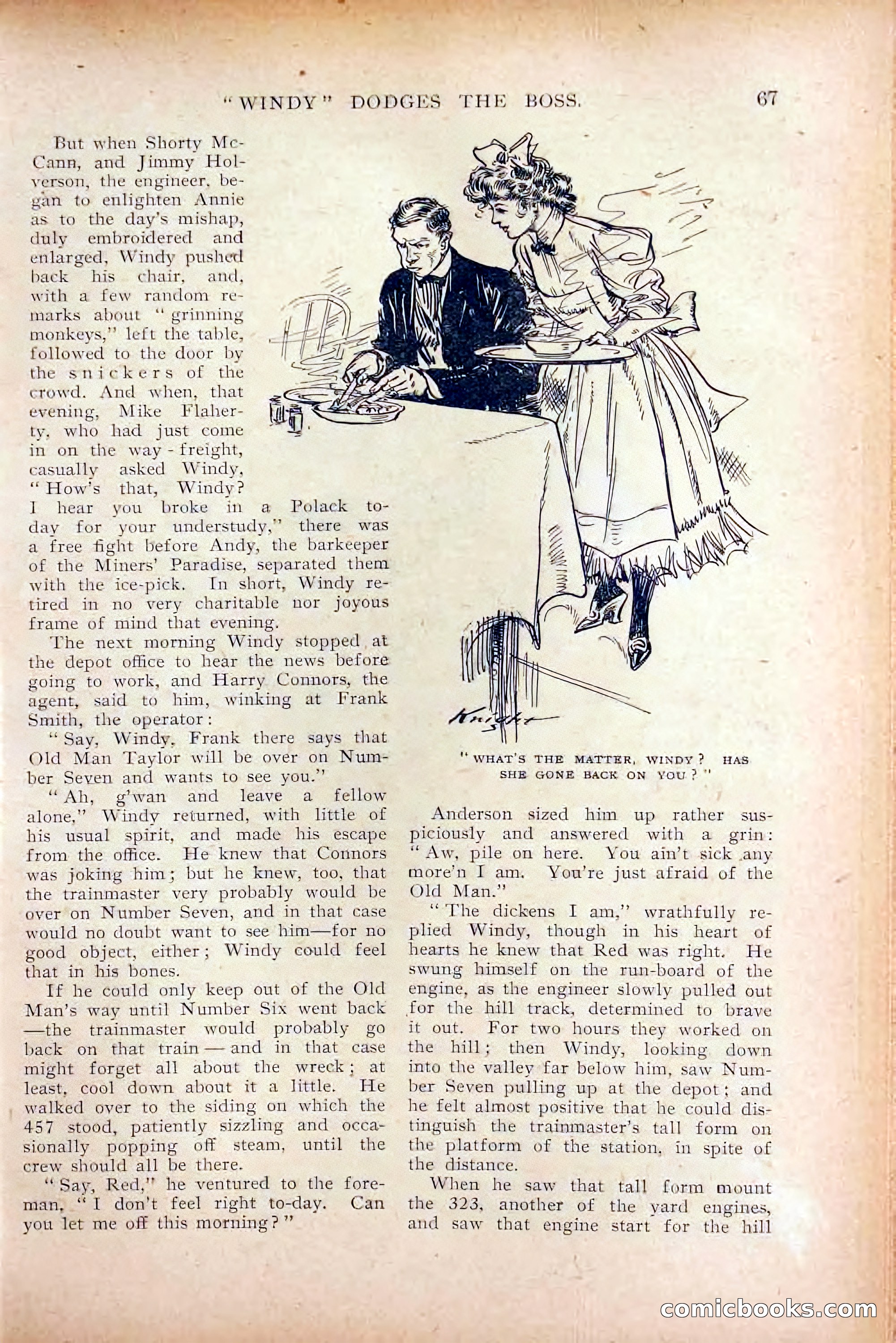The Railroad Man's Magazine, October 1909 — page 73 of 212