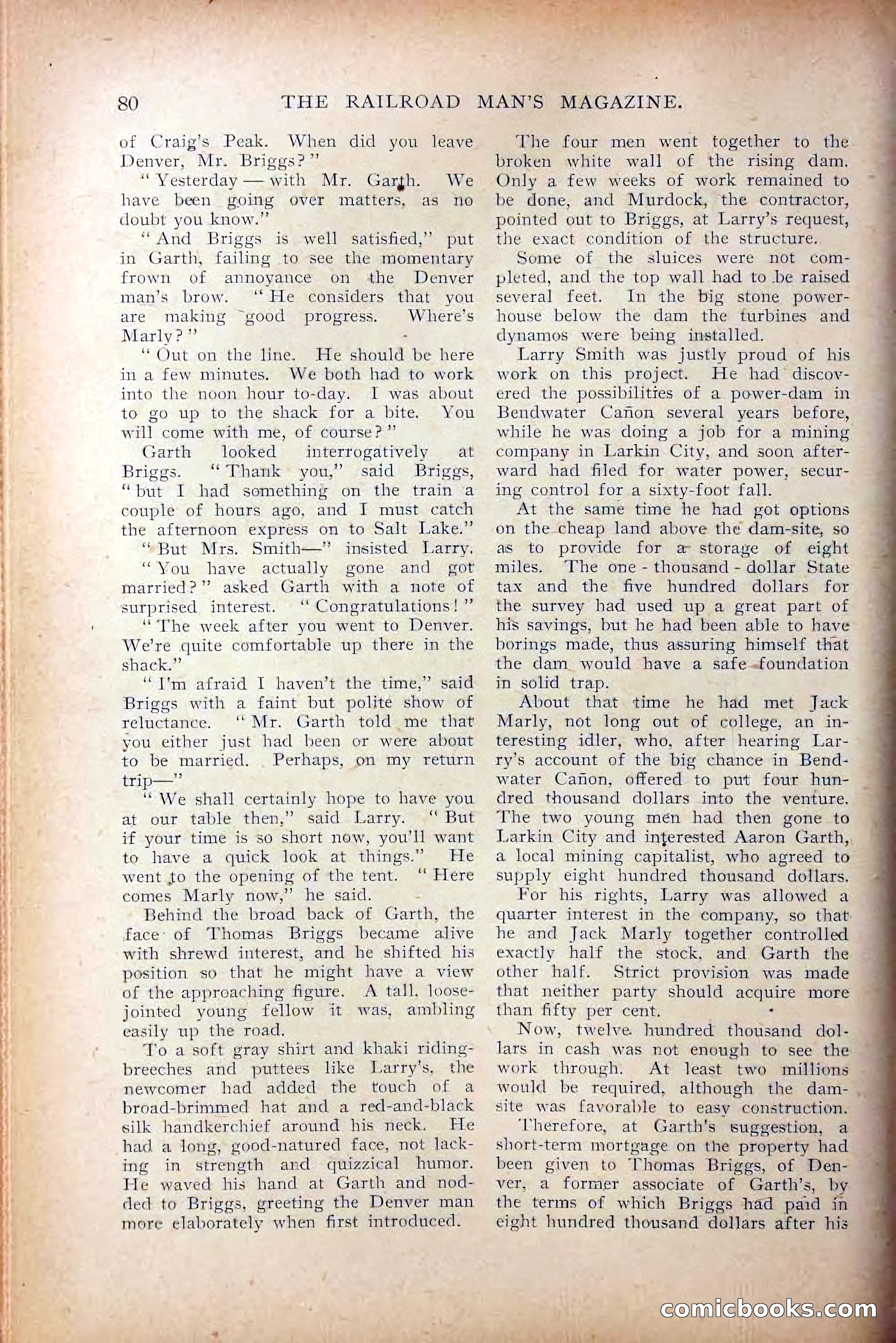 The Railroad Man's Magazine, October 1909 — page 86 of 212