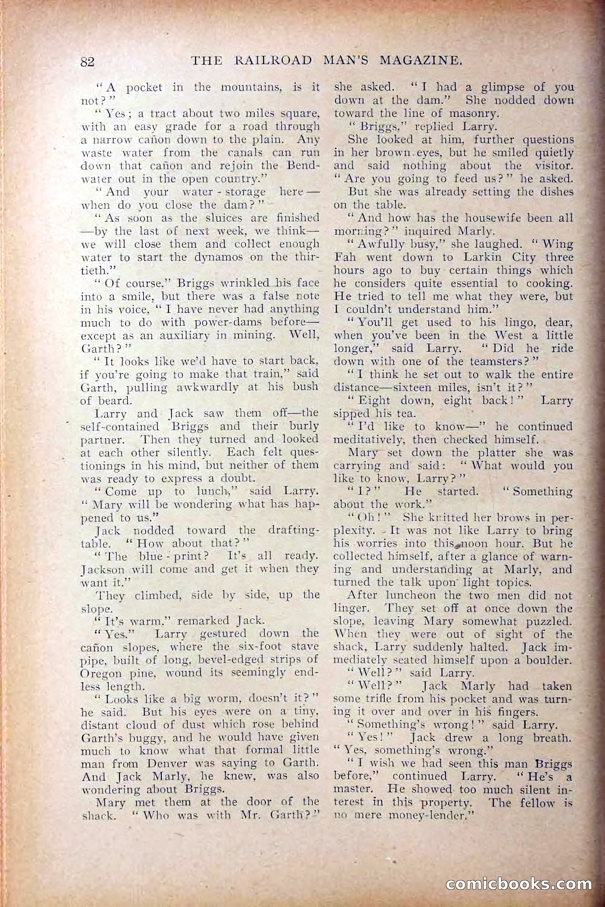 The Railroad Man's Magazine, October 1909 — page 88 of 212
