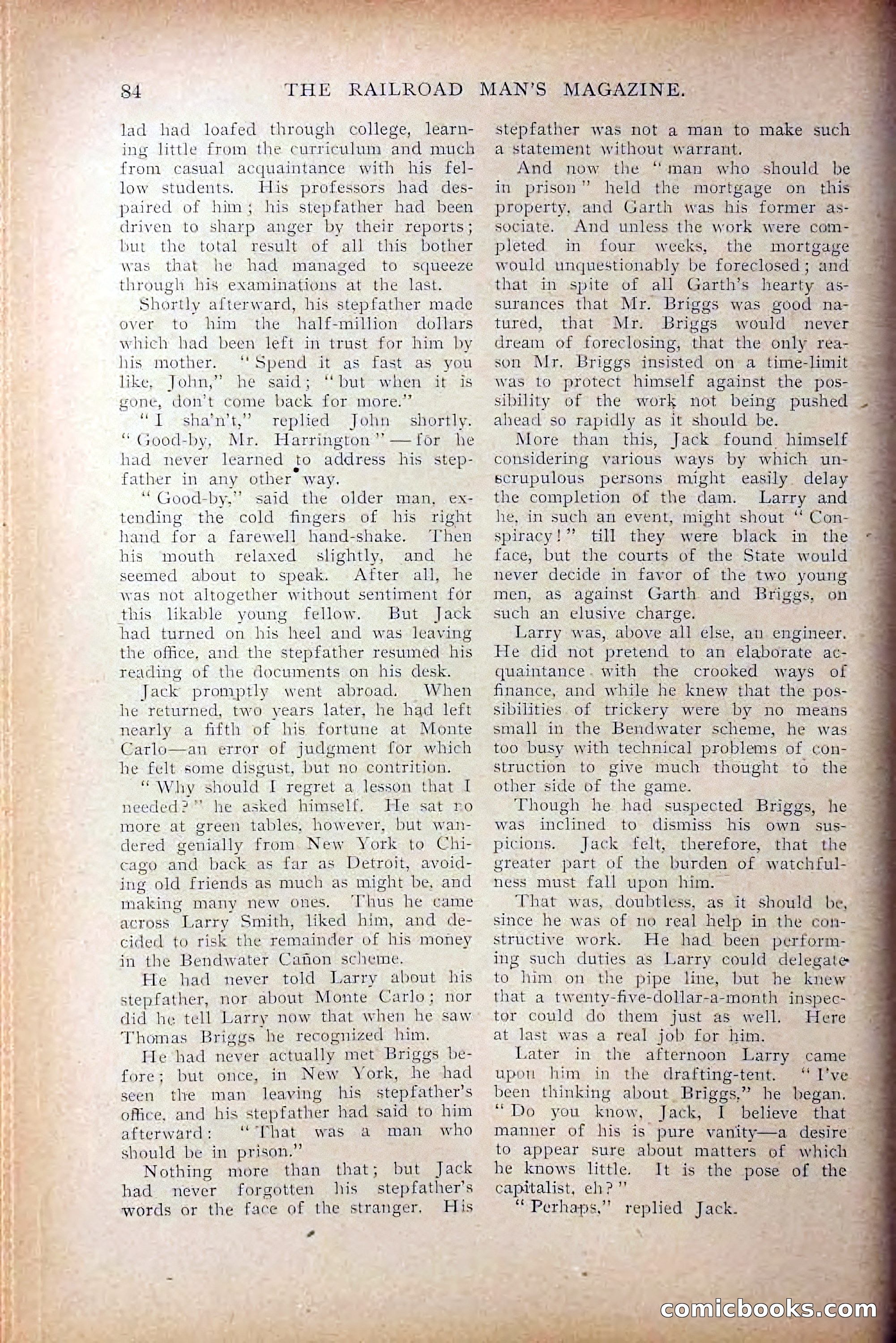 The Railroad Man's Magazine, October 1909 — page 90 of 212