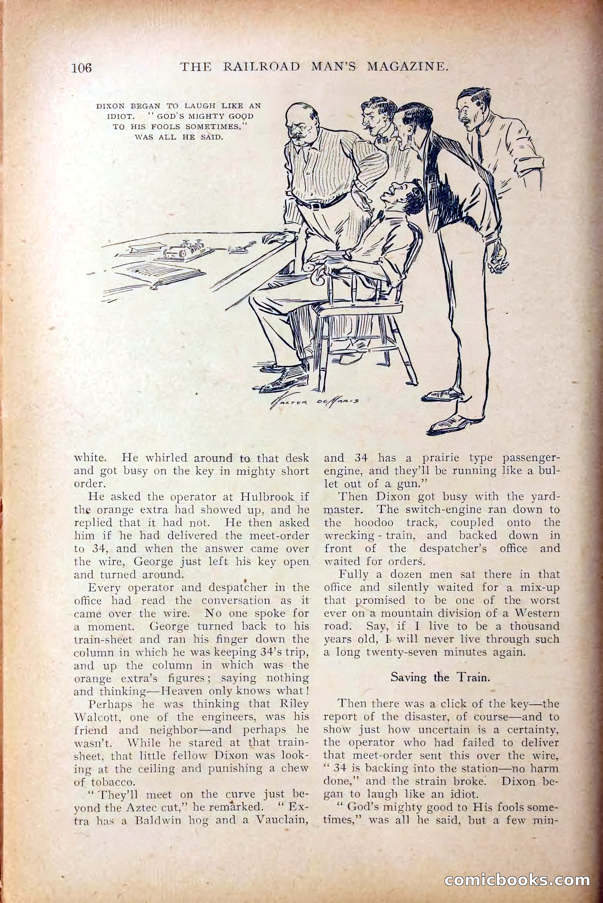 The Railroad Man's Magazine, October 1909 — page 112 of 212