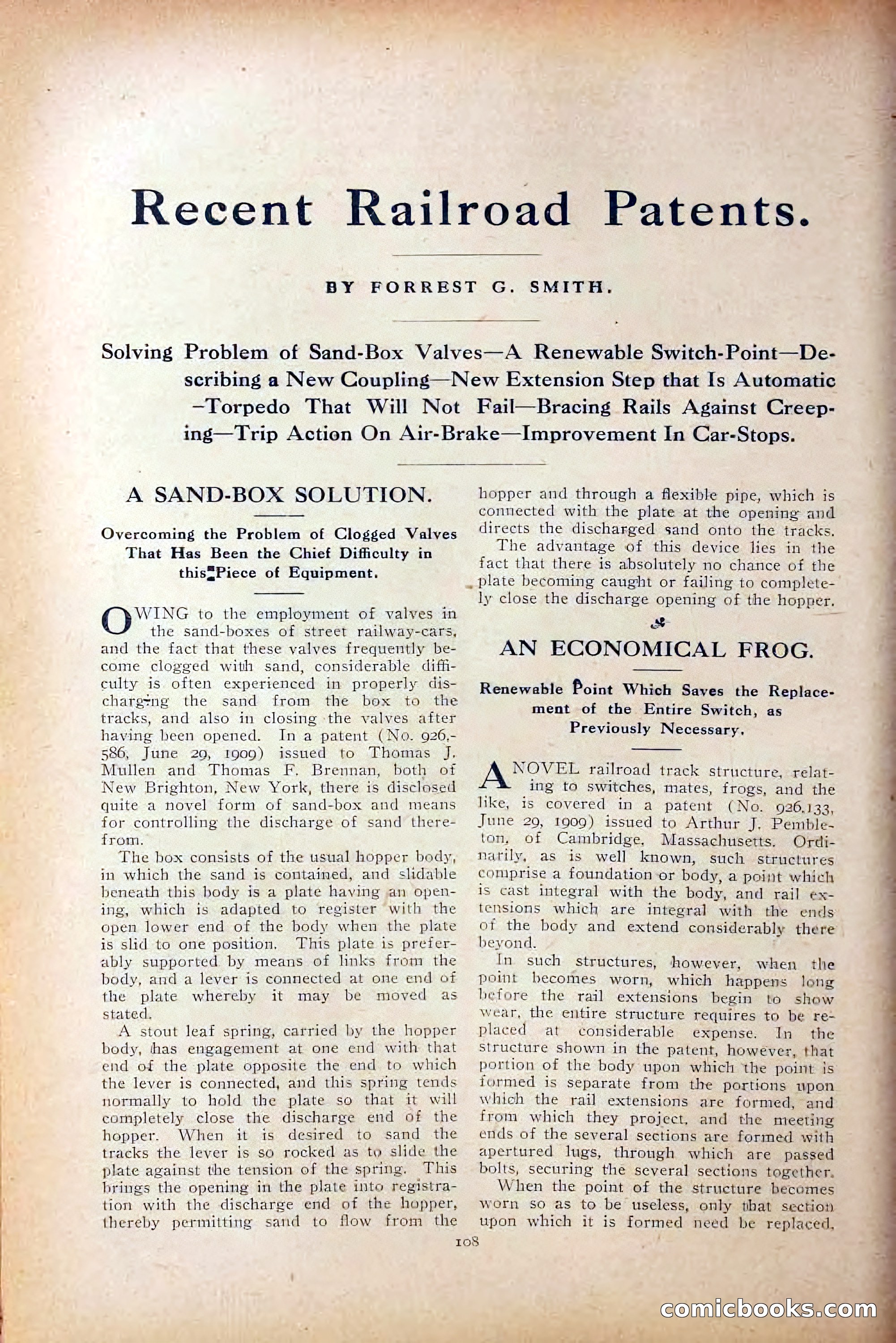 The Railroad Man's Magazine, October 1909 — page 114 of 212